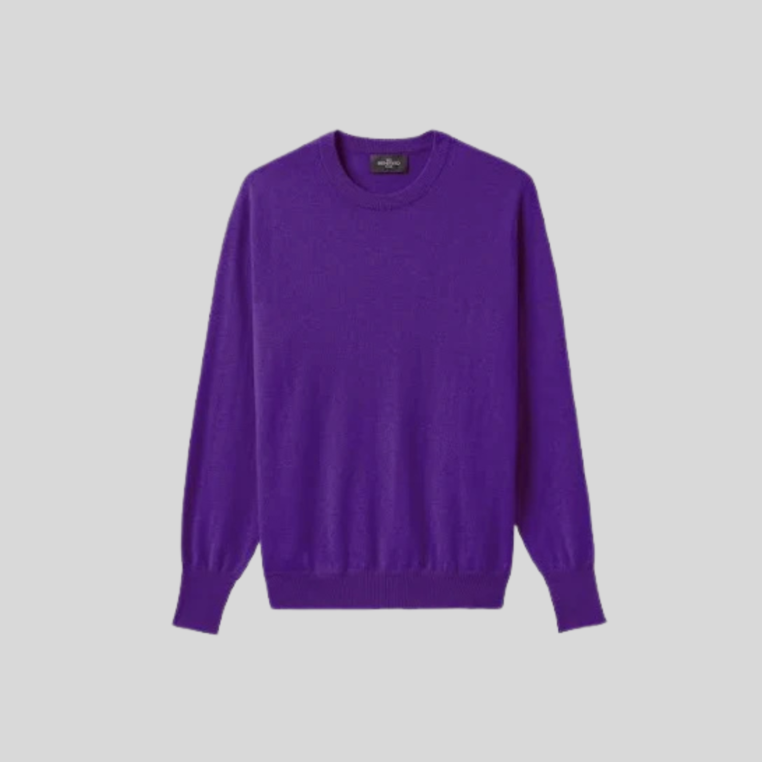 Maille col rond Pull Violet femme coloris violet Uniqlo