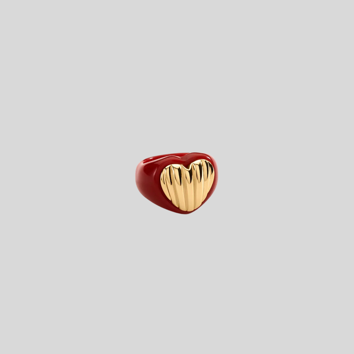 Bague coeur-Agatha