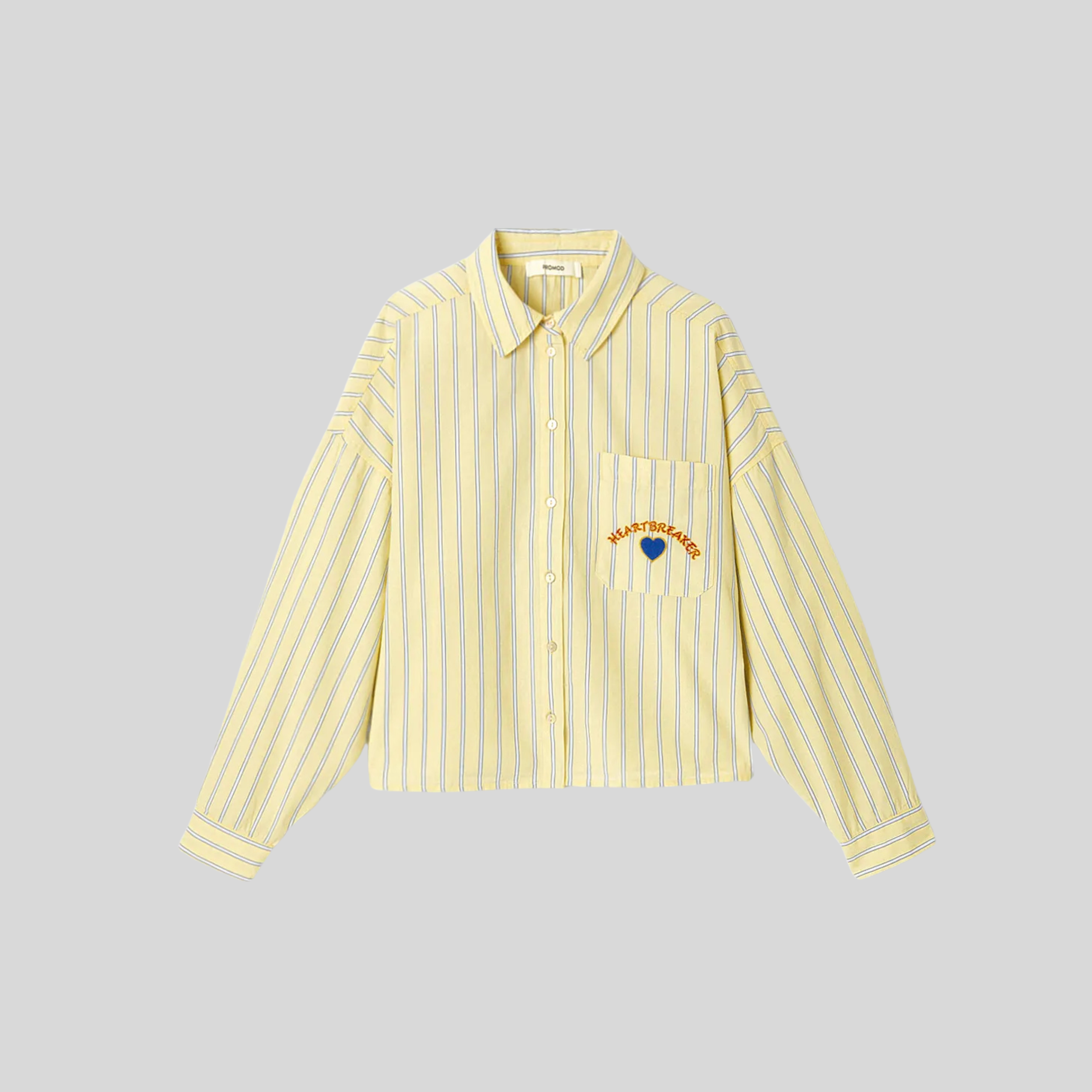 chemise brodée-promod