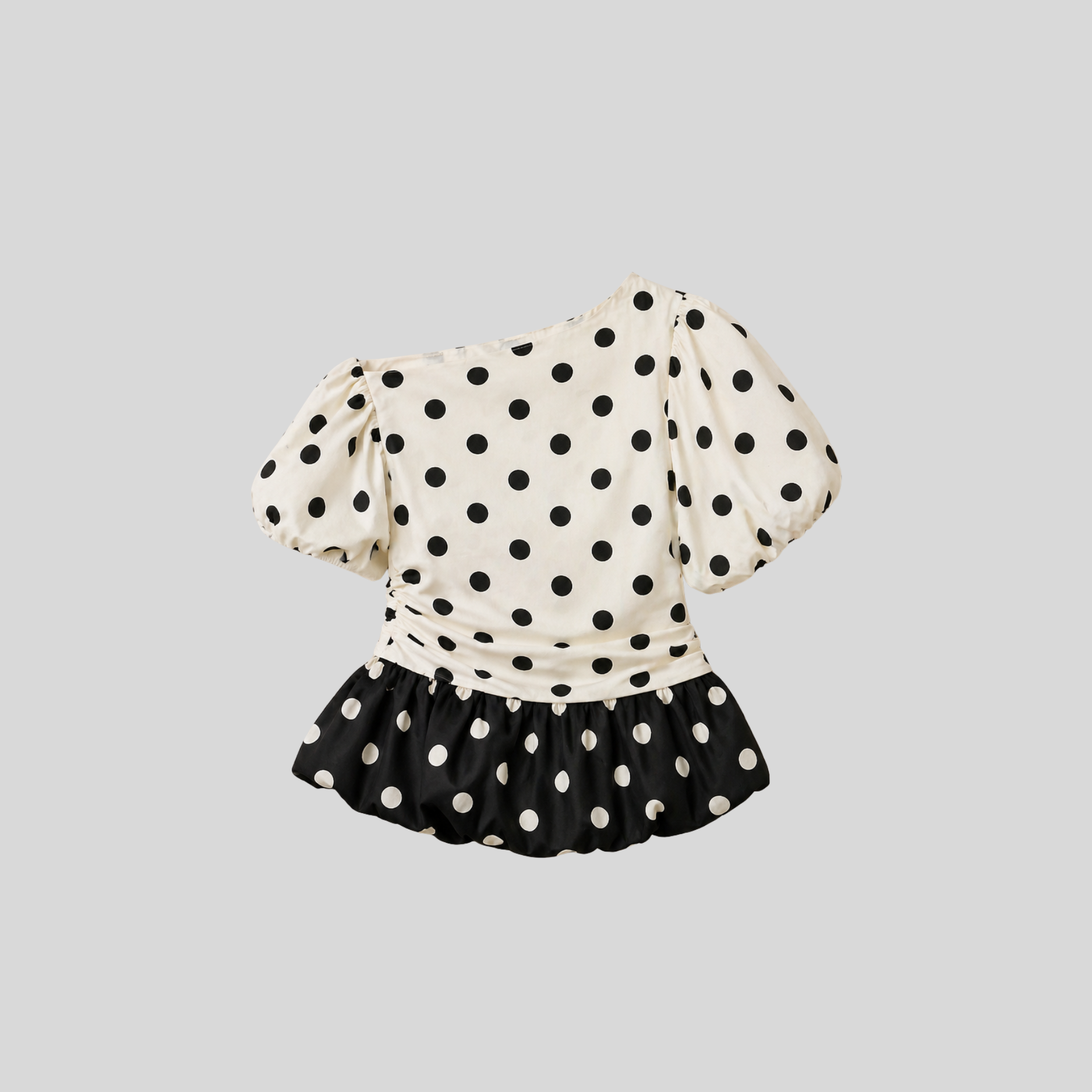 blouse pois-mango