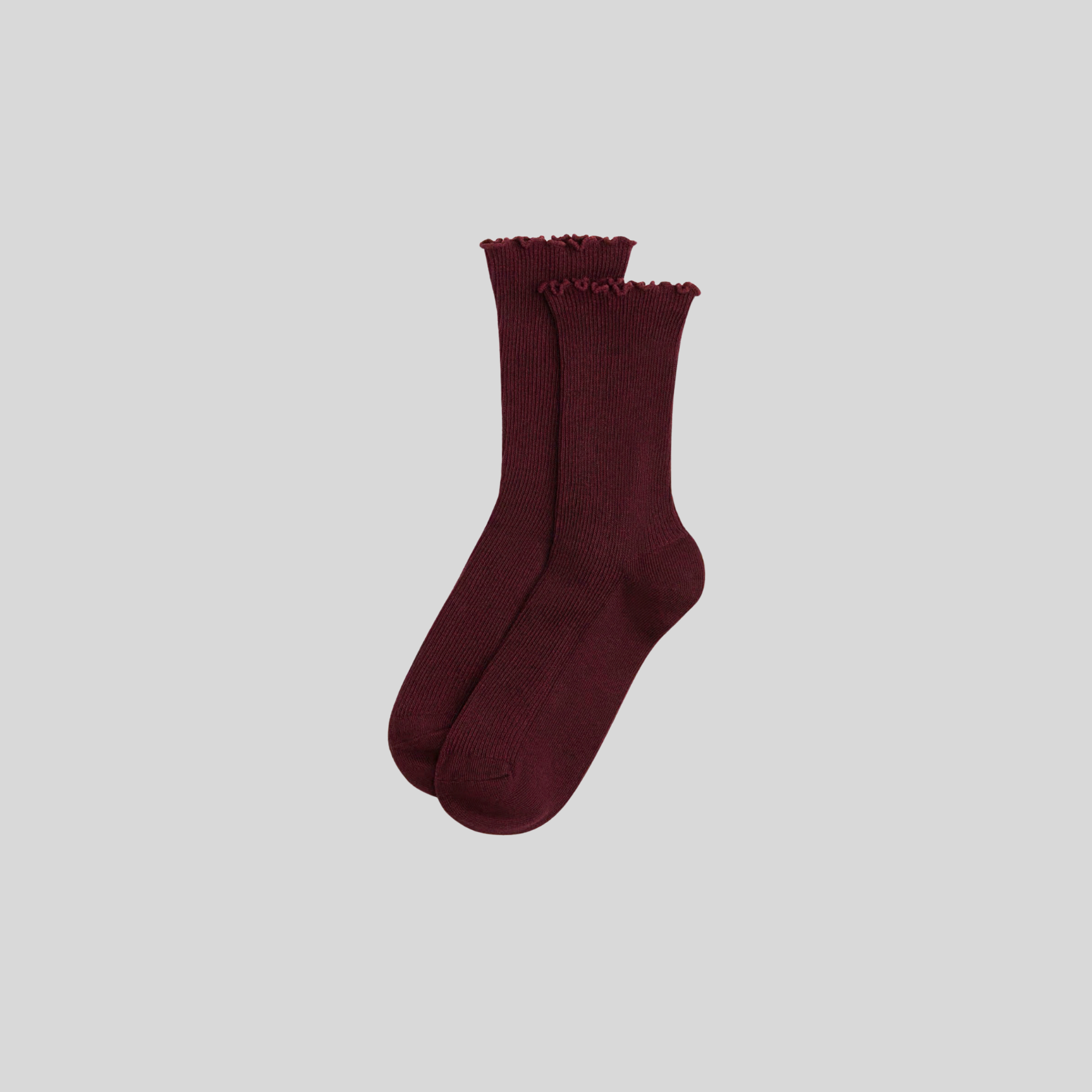 Chaussettes bordeaux H&amp;M