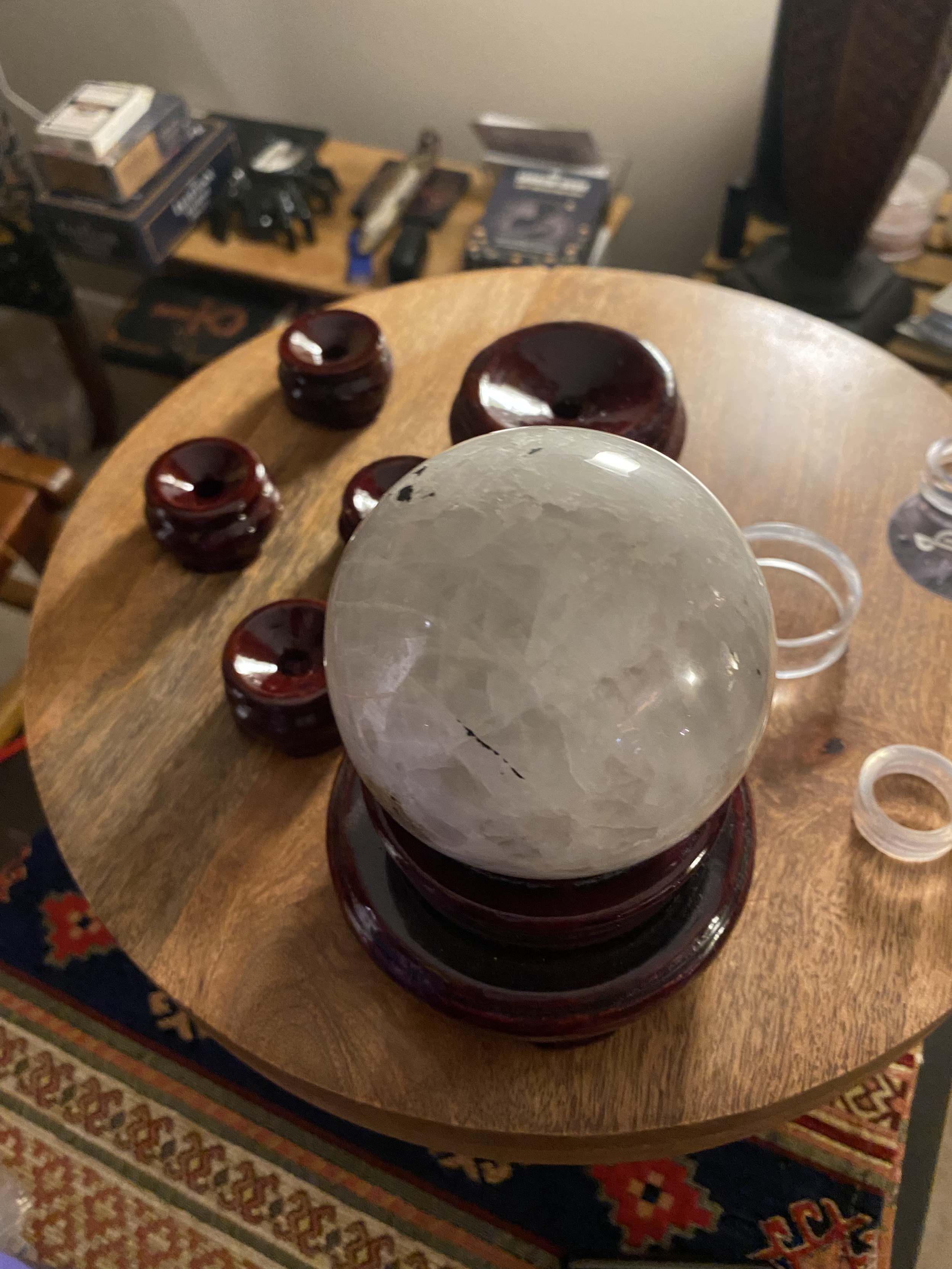 Moonstone Sphere 1 pc as pictured