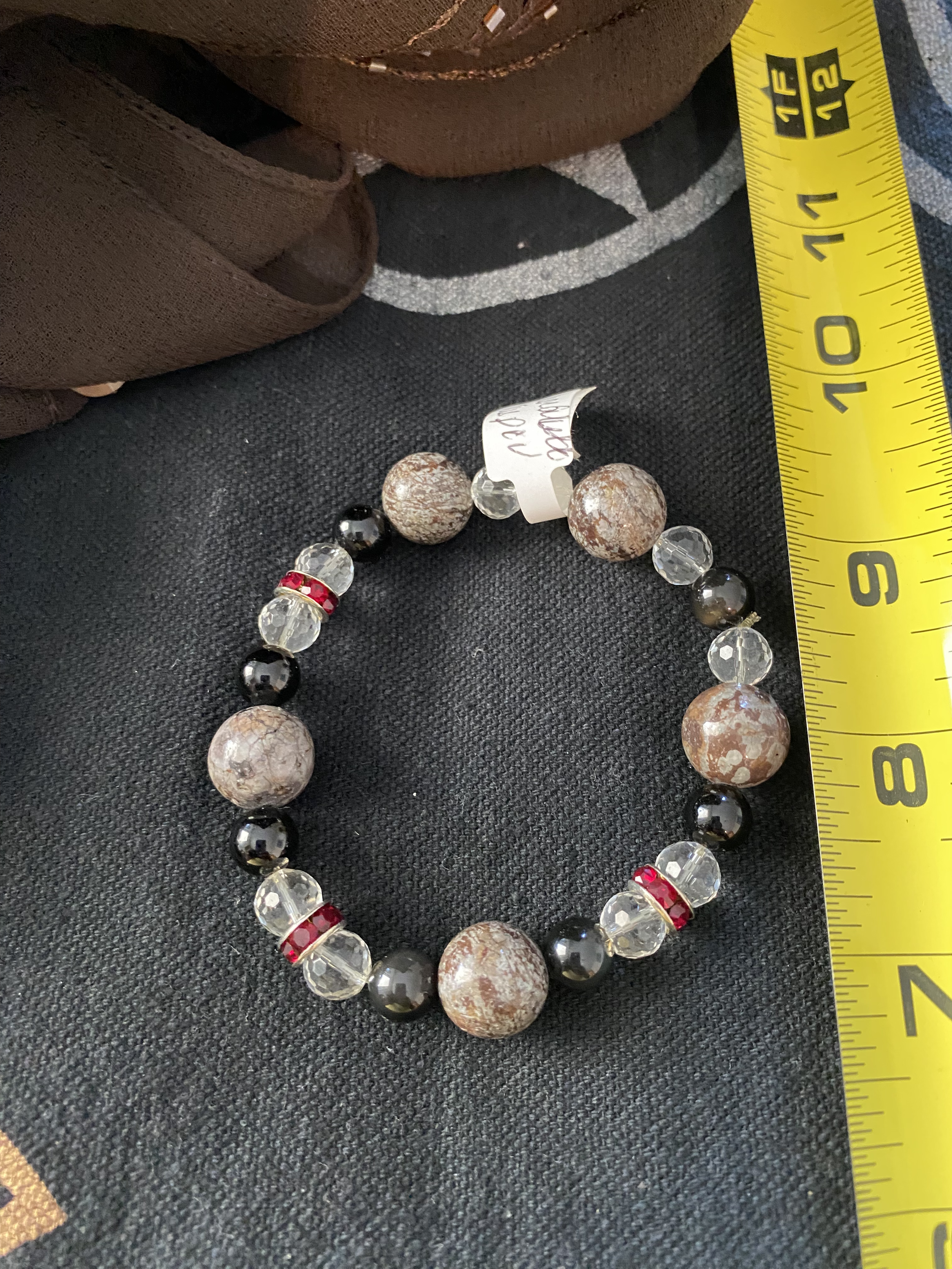 Chocolate Jasper, Quartz & Black Obsidian 2