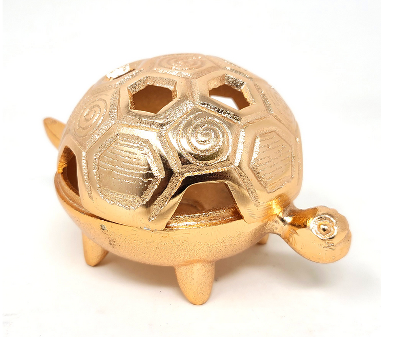 Copper Turtle Burner _ Gold Sold out