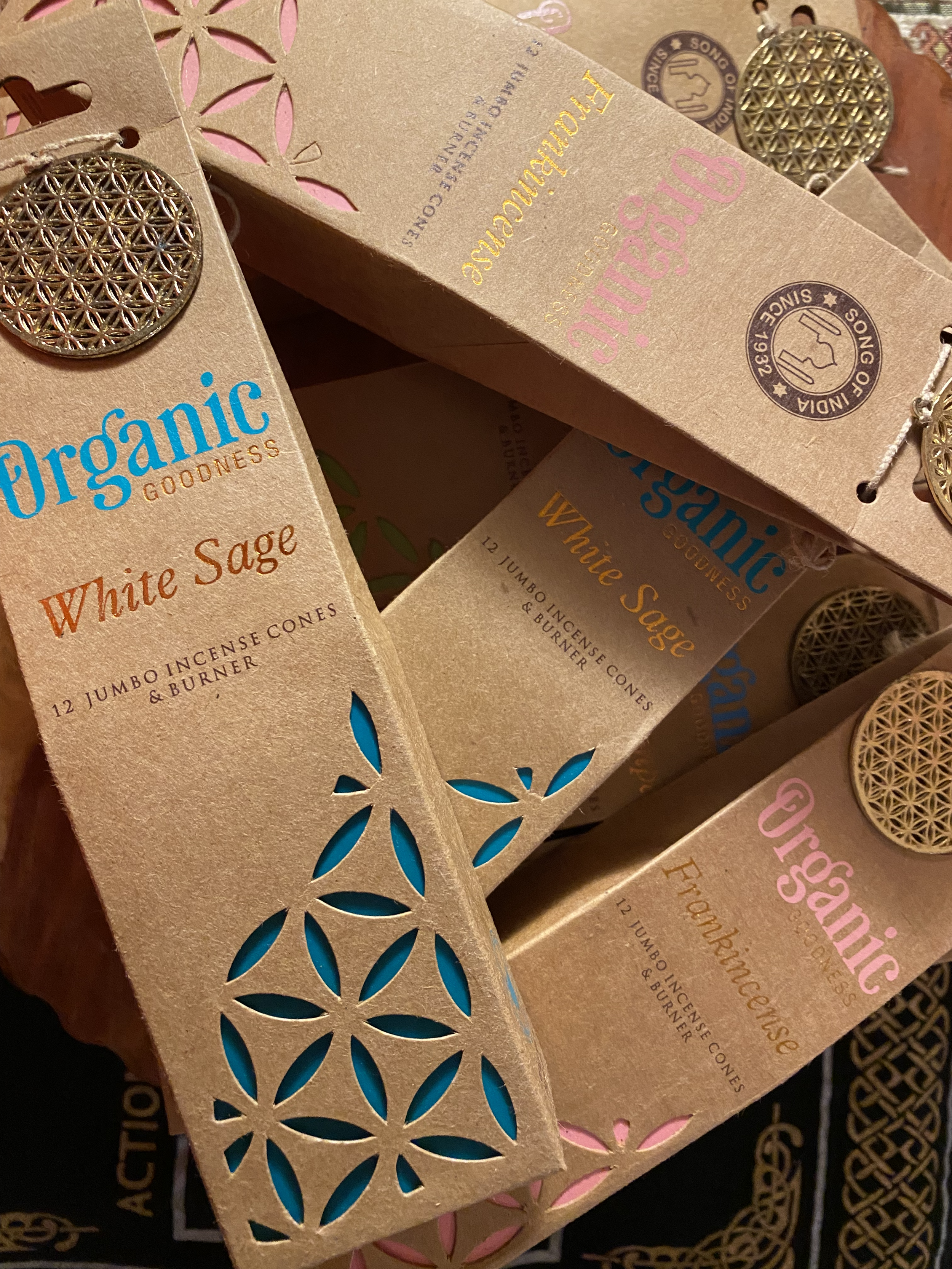 Organic Jumbo Incense Cones