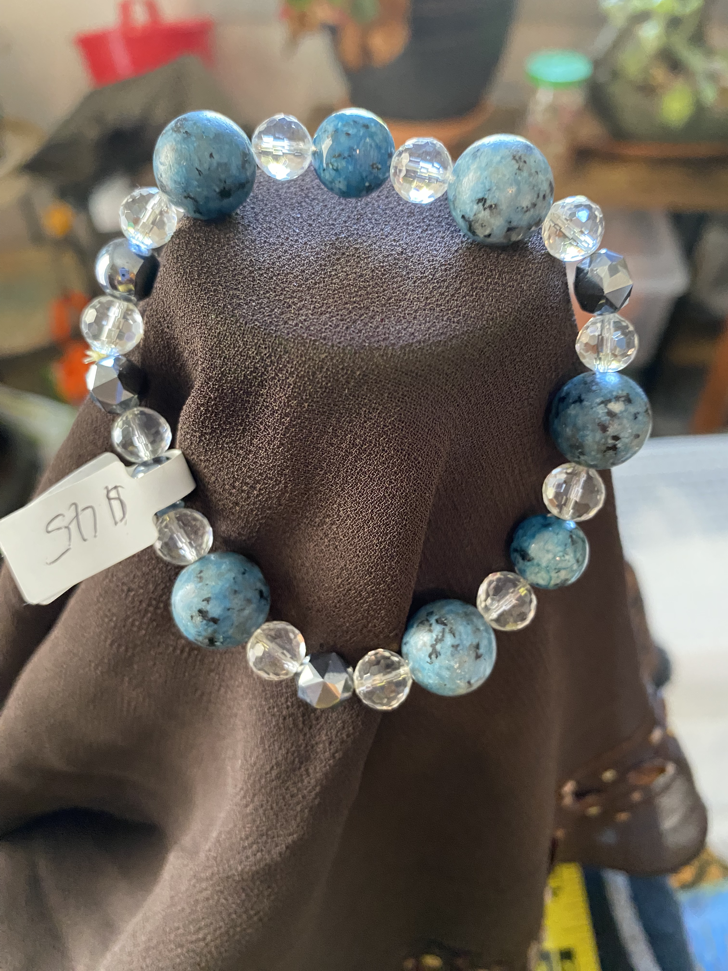 Kiwi Jasper ,  Hematite & Quartz