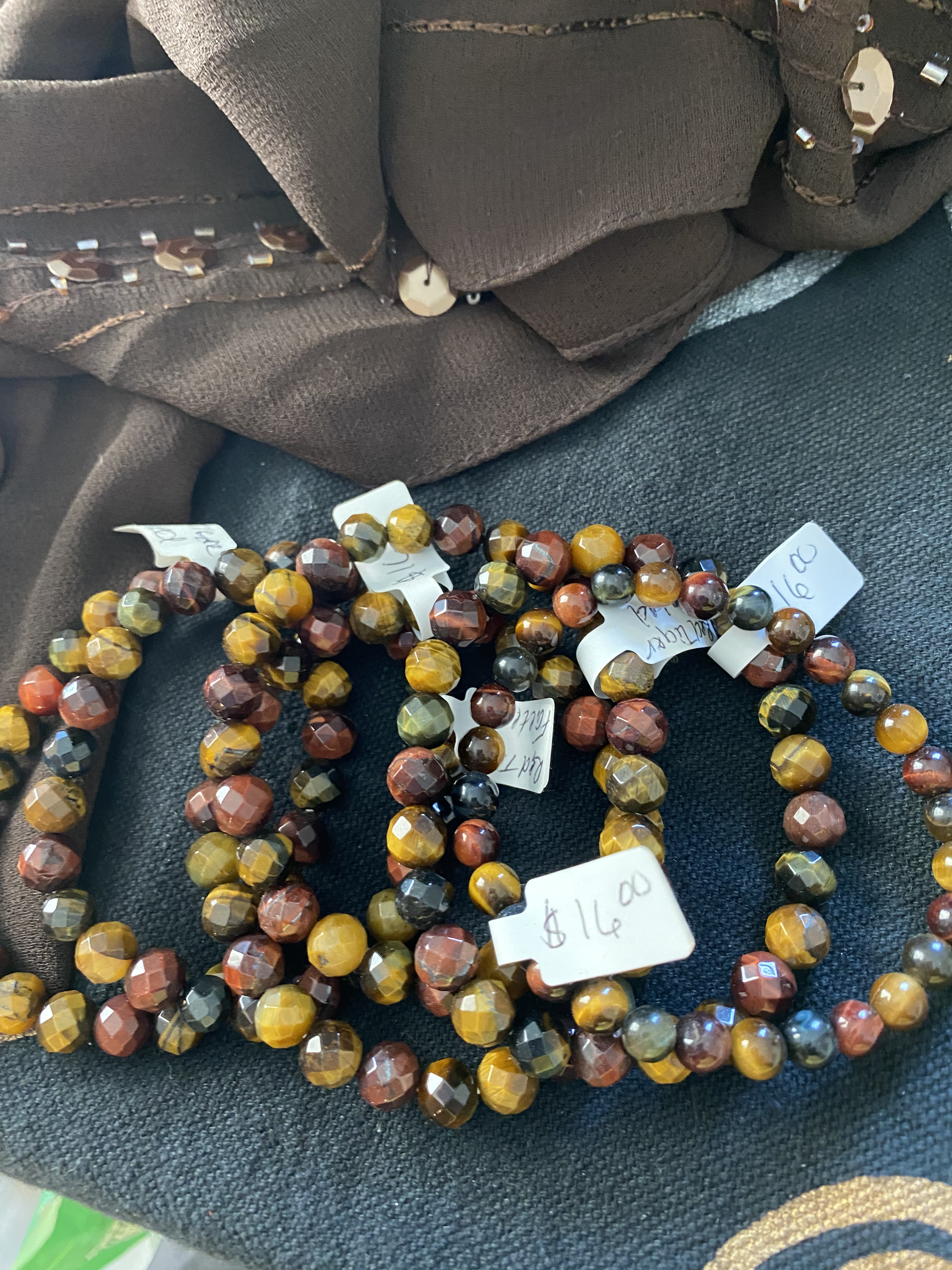Red Tigers Eye Bracelet