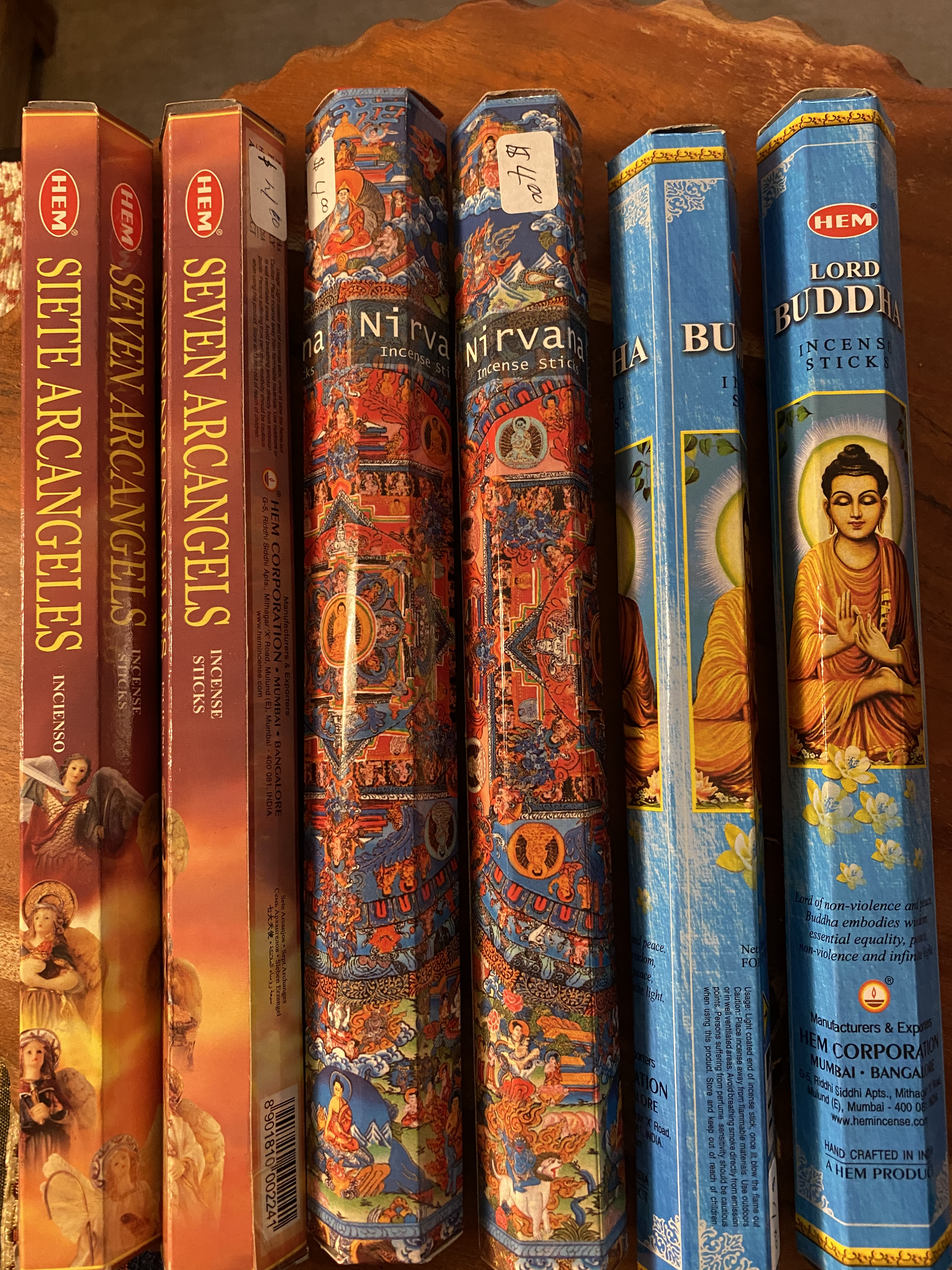 Seven Arcangels or Budda or Nirvana Incense
