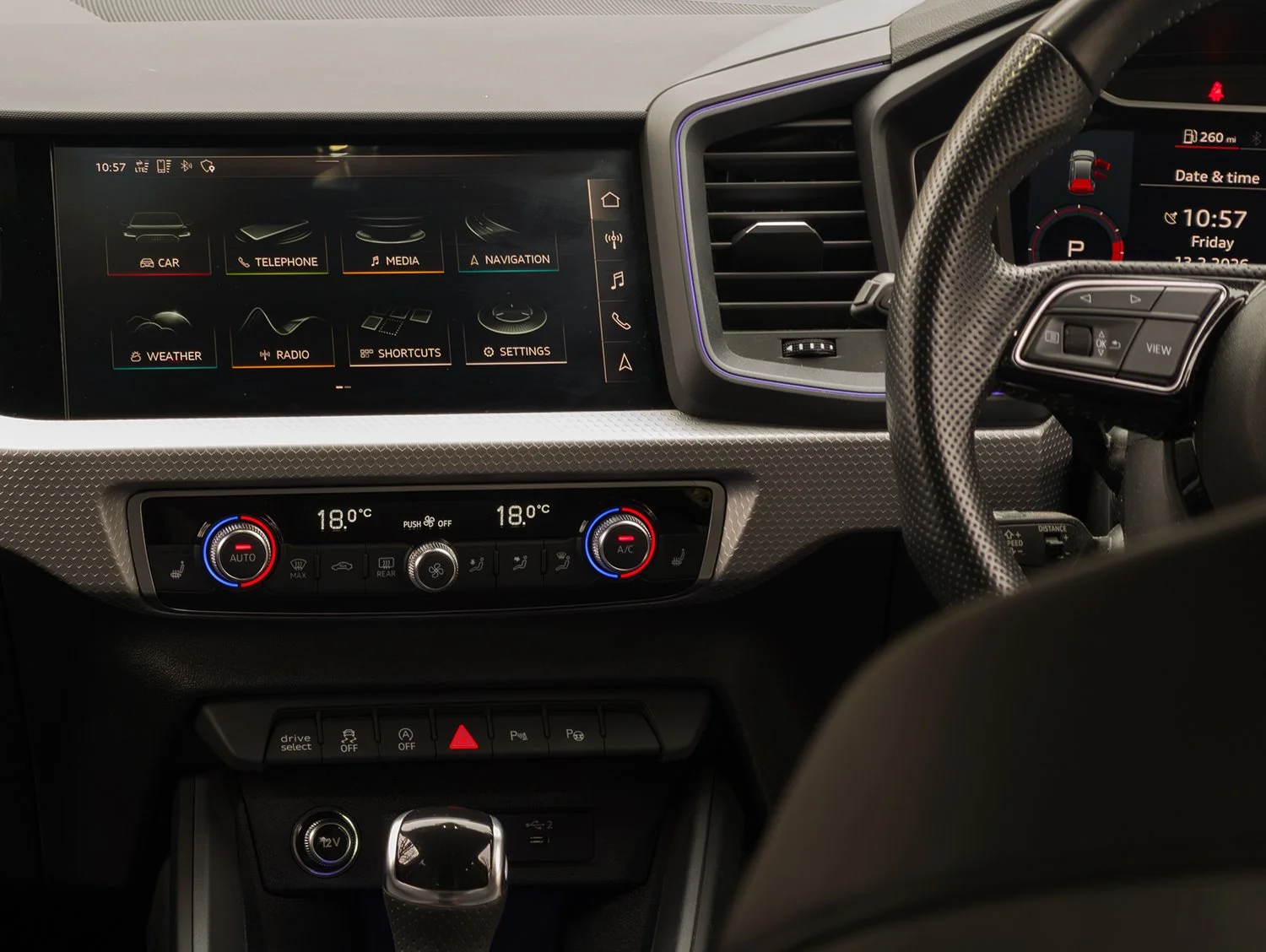 Infotainment in Audi A1