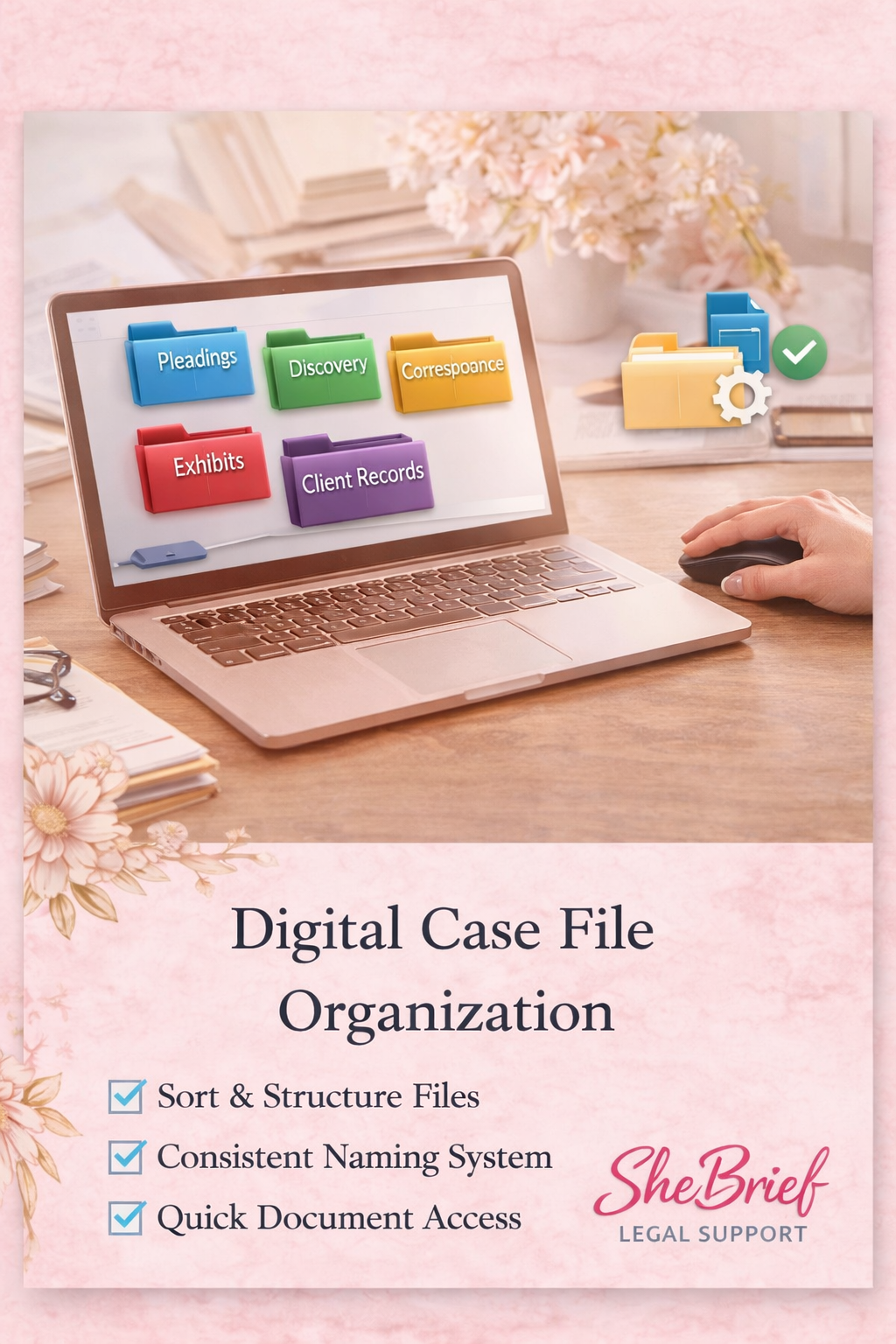 Digital Case File Organization - Flat Fee Rate