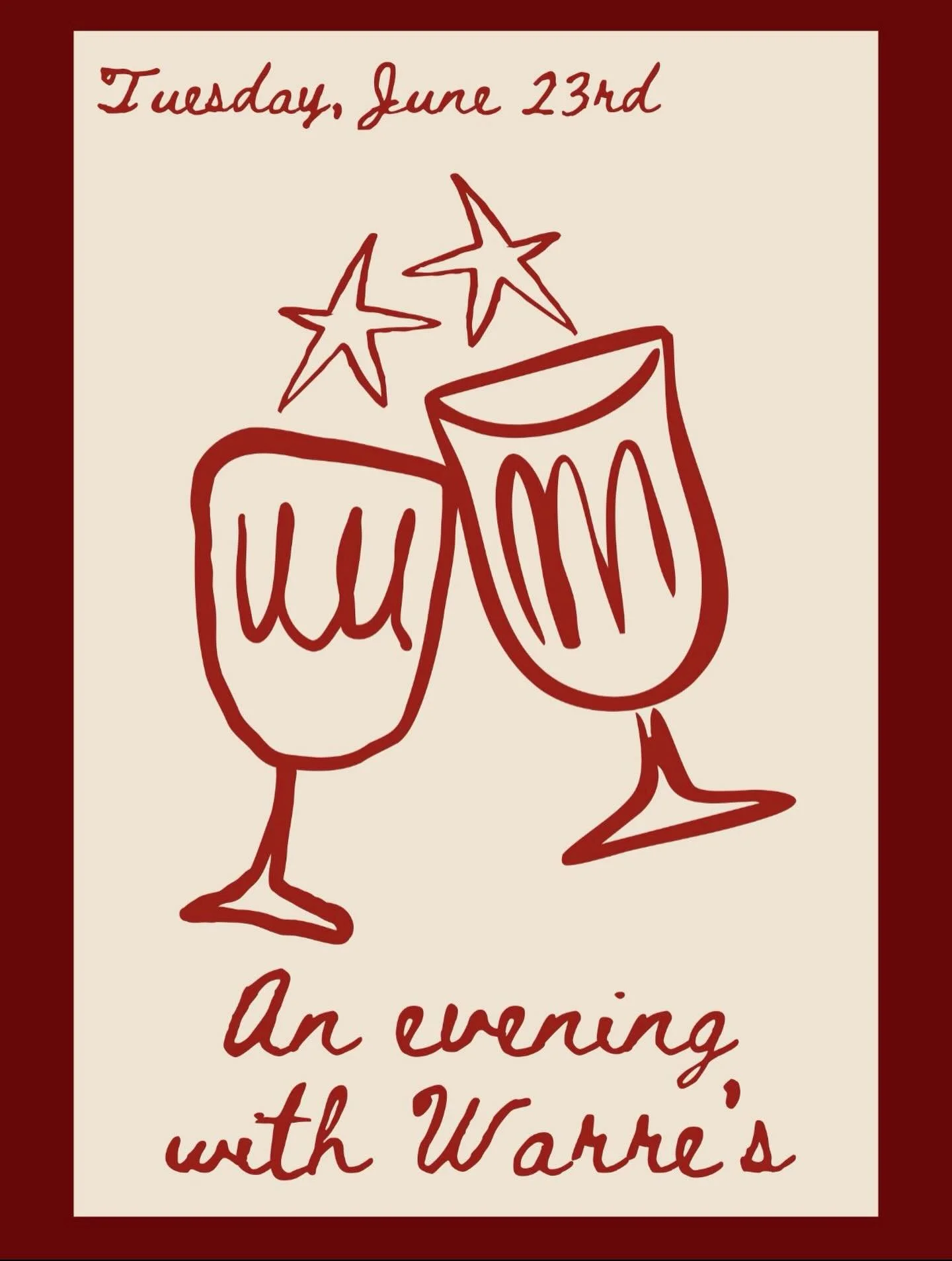 Join us for a special evening with Symington Family Wines on June 23. You will find the link to Resy to buy tickets in our bio, and the menu for the evening below. 

Tomato, Strawberry, Aged Vinegar, Mint, Tarragon
Mendes &amp; Symington Vinho Verde
