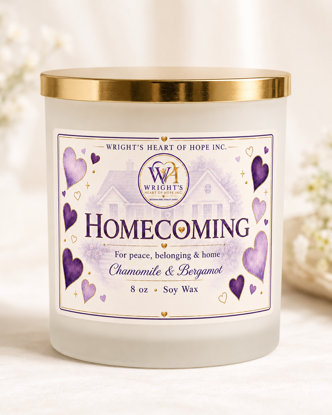 Homecoming Candle