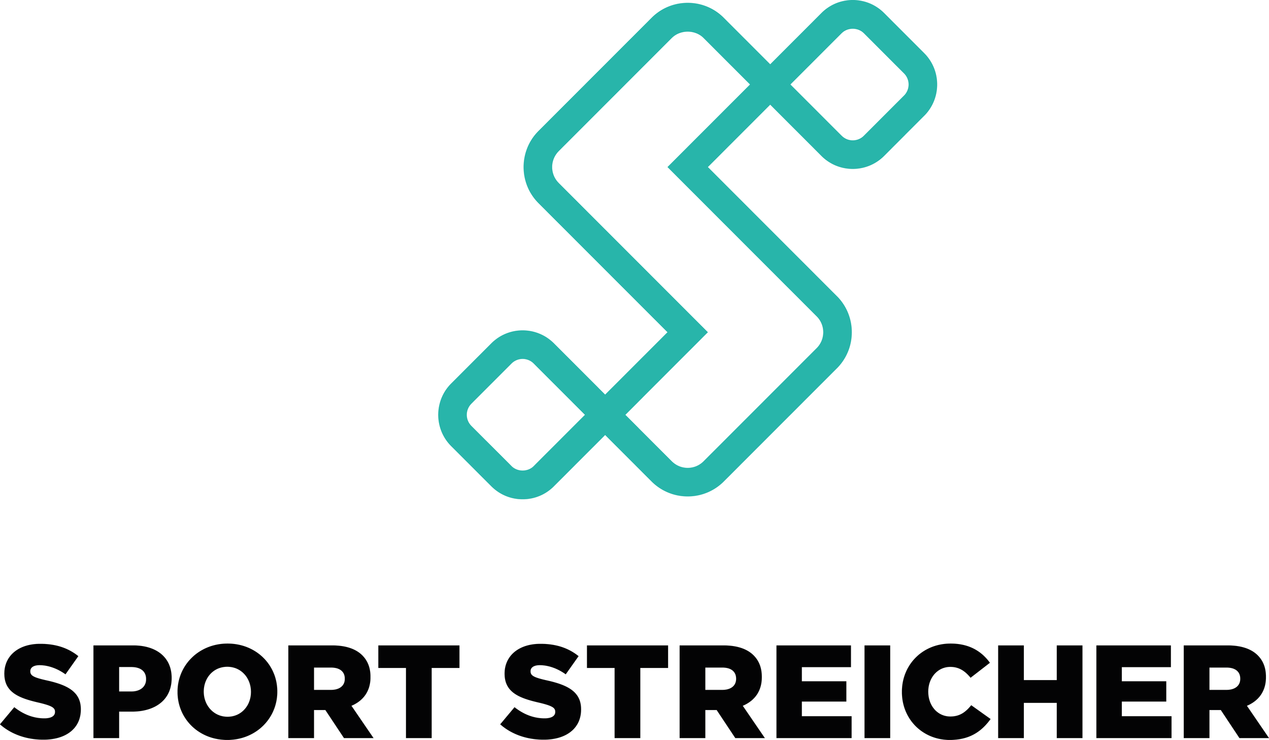 Logo mit stilisierter menschlicher Figur und dem Text "SPORT STREICHER" darunter.