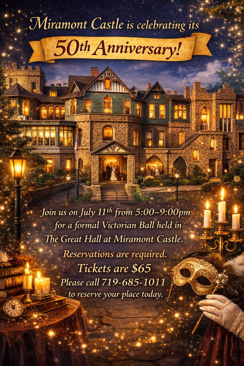 Miramont Castle 50th Anniversary!