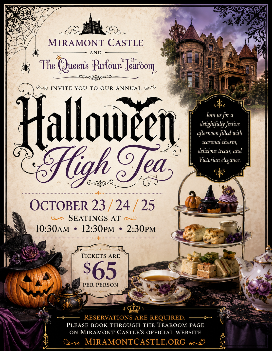 Halloween High Tea