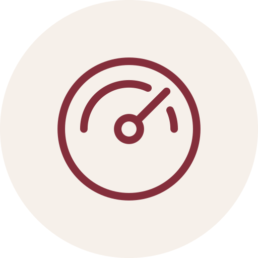 Icon of a speedometer or gauge