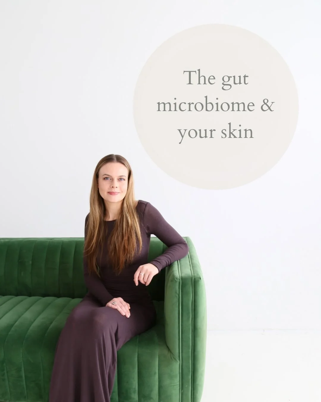 Gut health 🤝 Skin health 

And a healthy gut relies on a healthy microbiome 

The gut microbiome influences inflammatory regulation, immune function, how well your body is able to digest and absorb nutrients - and all of this impacts the skin 

Supp