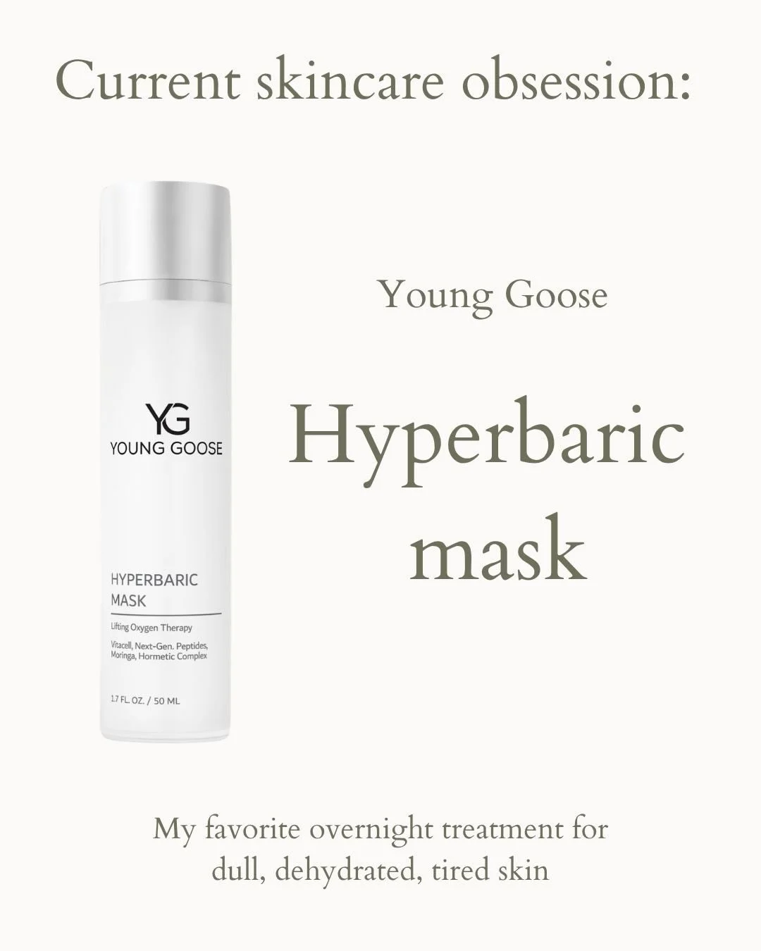 My favorite mask to revive your skin overnight 🤩

This is a &ldquo;take your skin to the next level&rdquo; kind of mask and the perfect addition to your routine if your skin is feeling dry, dull, or depleted