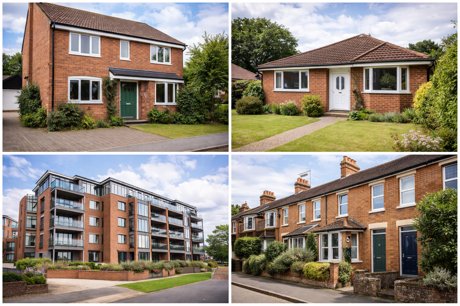 Homes and residential properties across Hampshire and Surrey where Home County Clearance provides clearance services