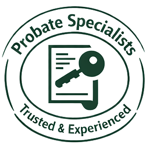 Probate specialist badge for trusted house clearance and probate property support services