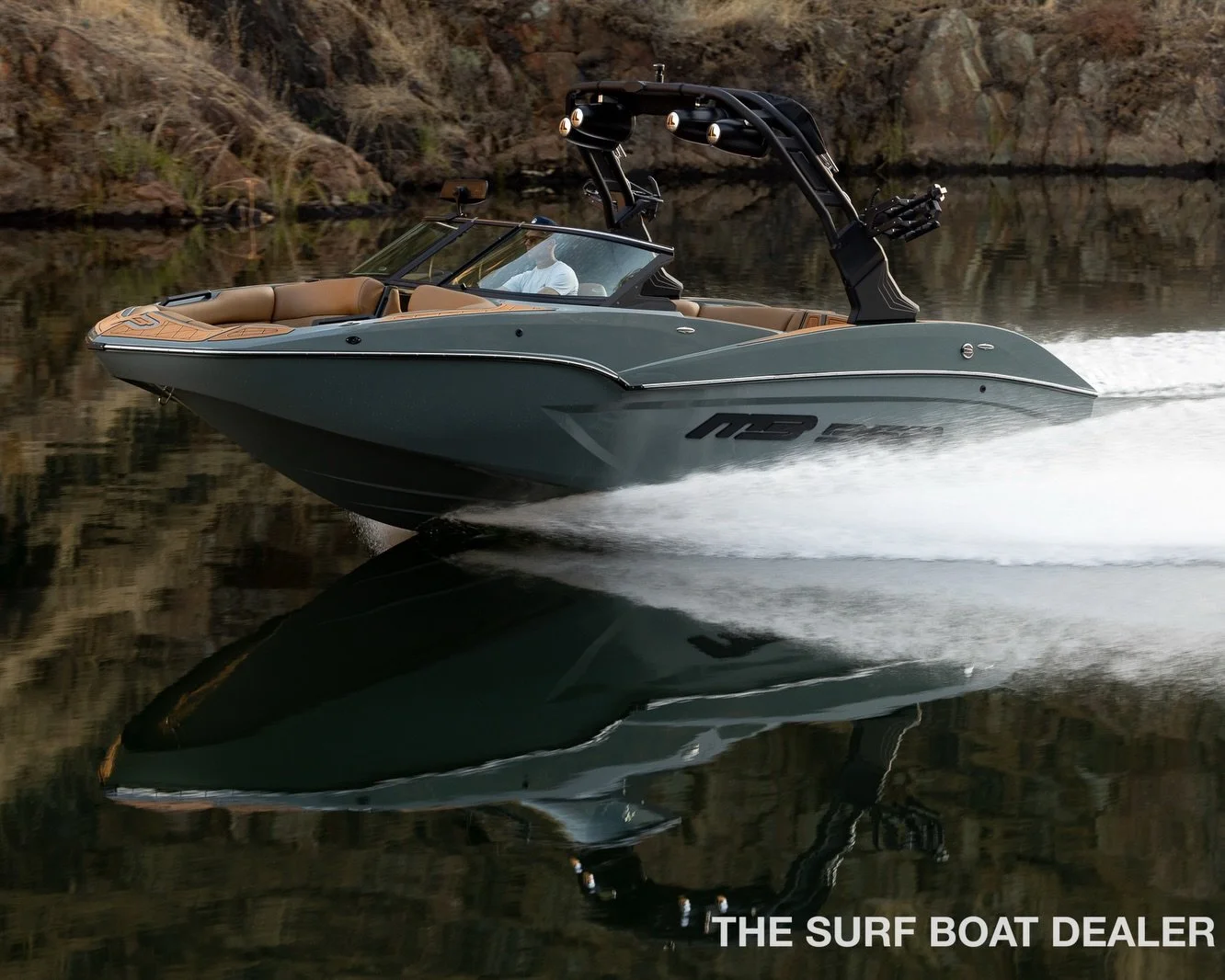 This might be the best 21&rsquo; surf boat on the water. 🌊

The 2026 MB Sports B52 21 Alpha delivers huge waves, handcrafted quality, and space for the whole crew.

Would you take this over a 23&rsquo;? 👇
DM us for details &amp; financing! 

@wetso
