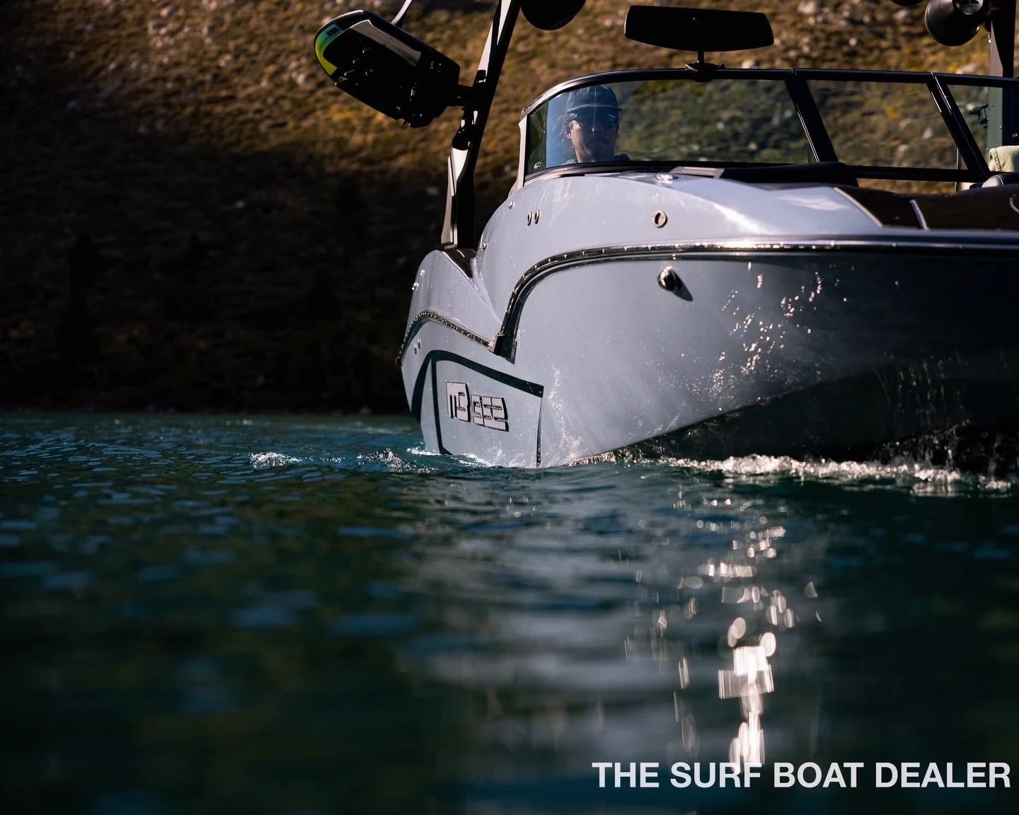 One day or day one? 🏔️

This is your sign.
Silence.
Glass water.
Mountains all around.

The MB Sports B52 23 Alpha is waiting. 🌊🔥
DM us for details &amp; financing!

@mb_boat_dude @wakesurfcali @wake_surf_boats @fatsacwake @indmar @wetsounds 
&mda