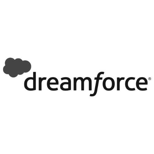 Dreamforce logo with a cloud icon