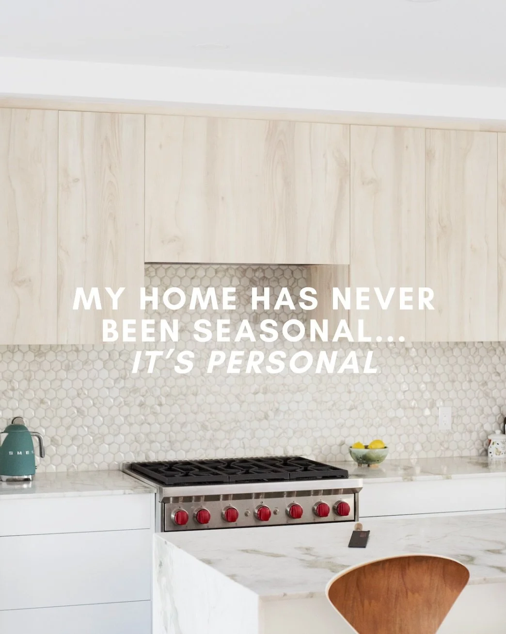 My home has never been about trends or seasons ... it&rsquo;s always been about me.

The colours, the art, the textures&hellip; every piece tells a story, sparks a feeling, or reminds me of a place I&rsquo;ve been or a moment I loved. Homes should fe