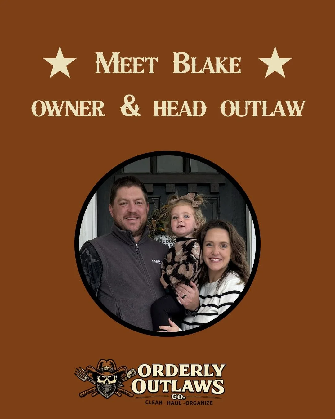Let me introduce myself properly 👋

I'm Blake Stasiunas, and I'm the guy behind Orderly Outlaws Co.

My wife's family has been in Hallsville for generations. When we moved here, I didn't just marry into this community - I became part of it. 

Since 