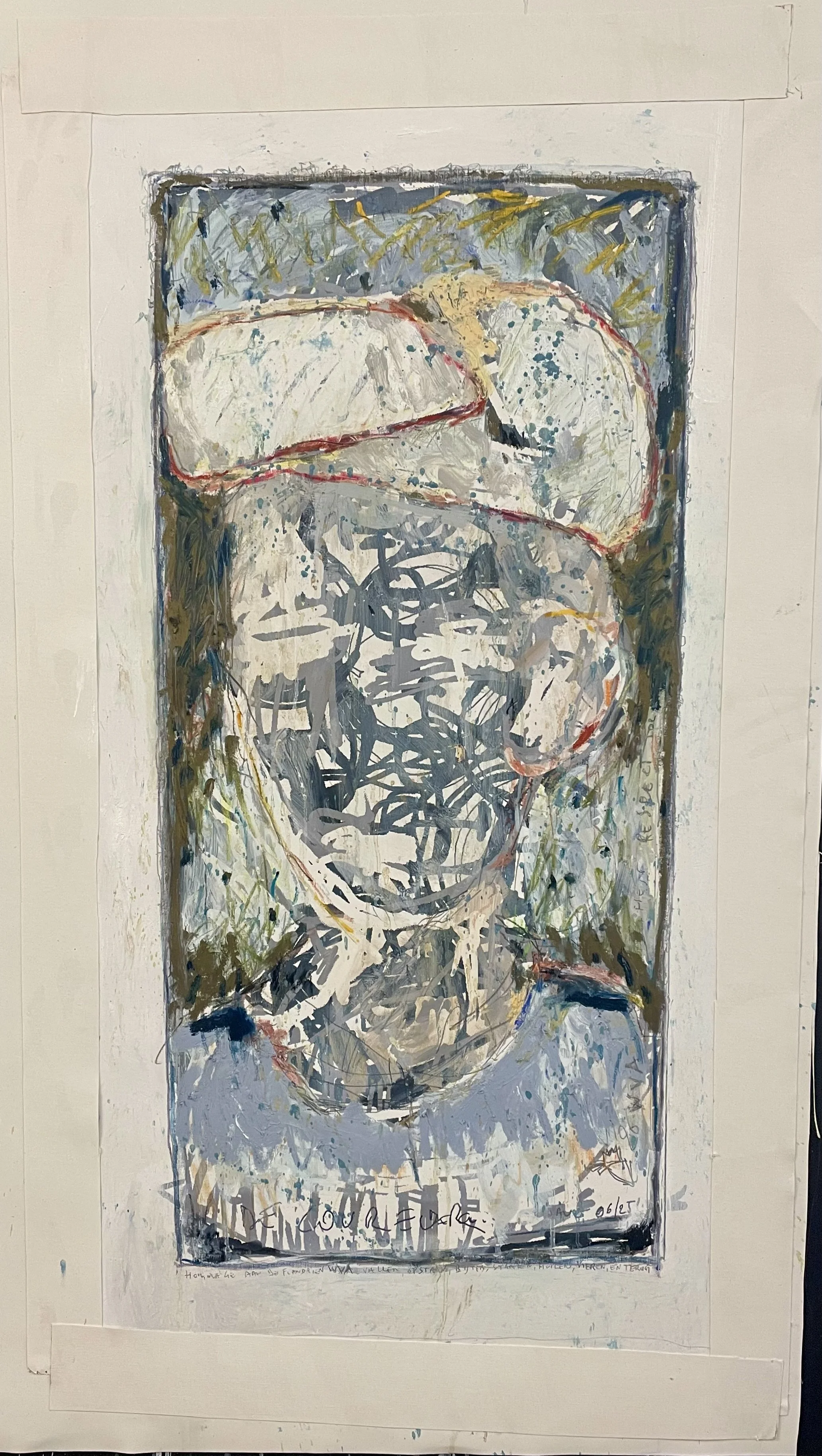 The flandrien -- oil & mixed on canvas print -- 120*80
