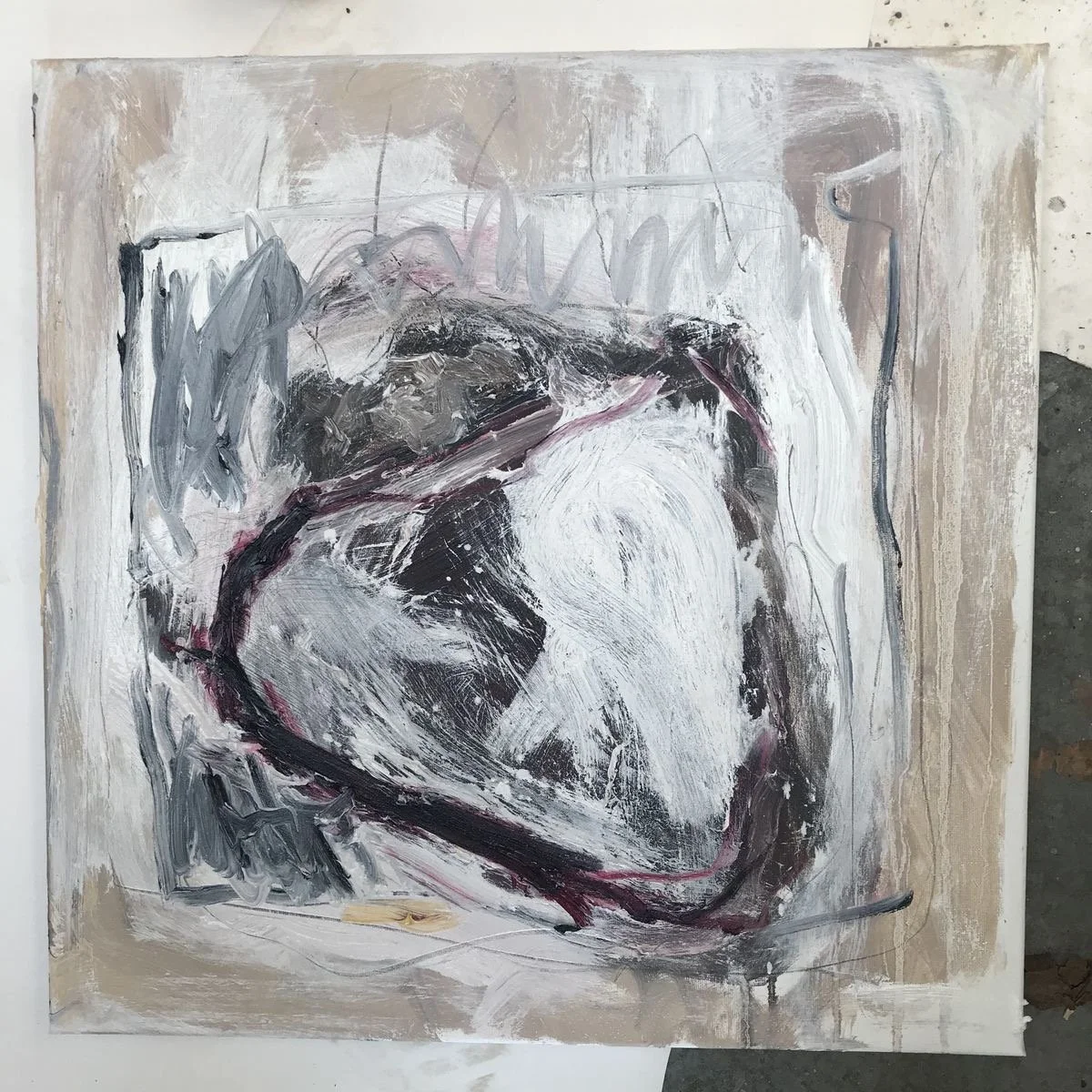 Art Ensemble  2 -- oil on canvas --30*30