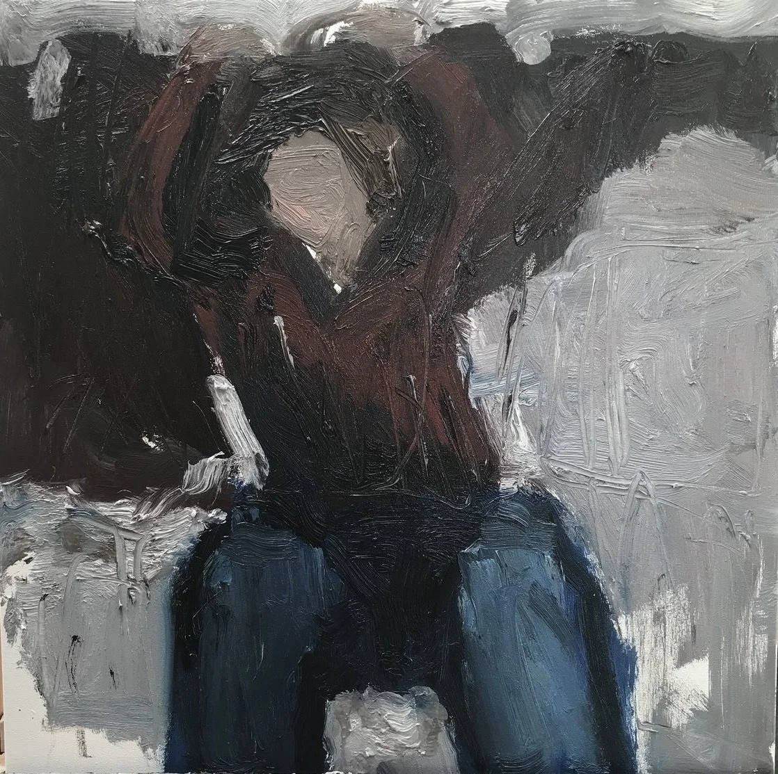 Tired of this (2) -- oil on canvas -- 60*60