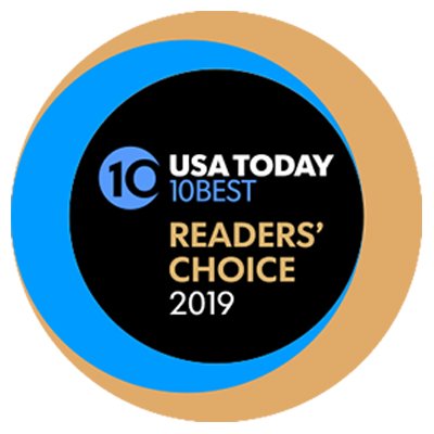 USA Today 10 Best Readers' Choice Awards 2019