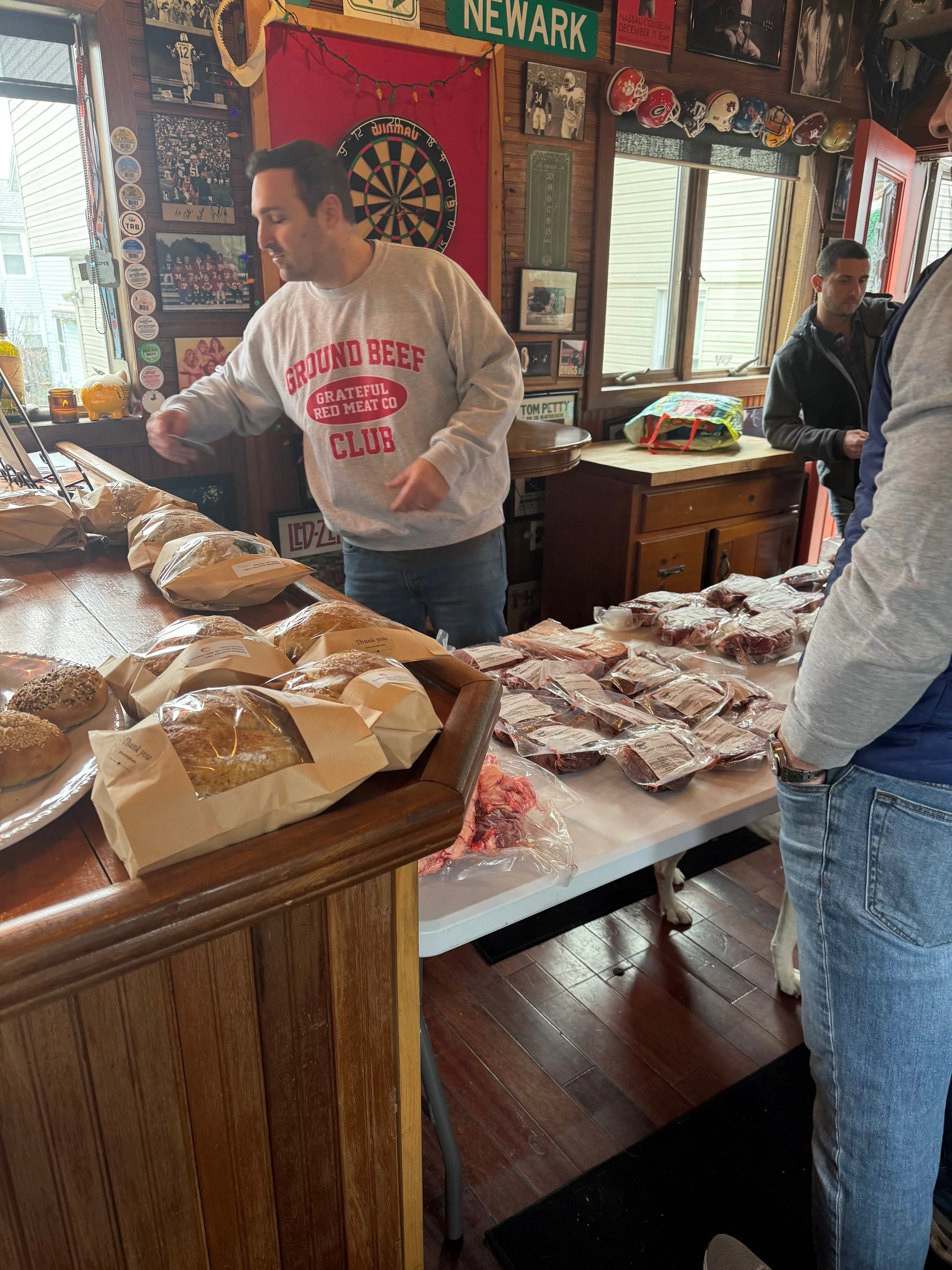 Grateful Red Meat Co. beef share with beef cuts, sourdough, and more