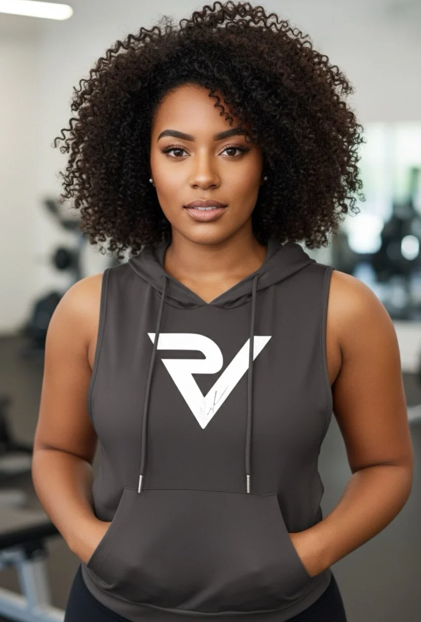 Women's Sleeveless Hoodie (Believe)