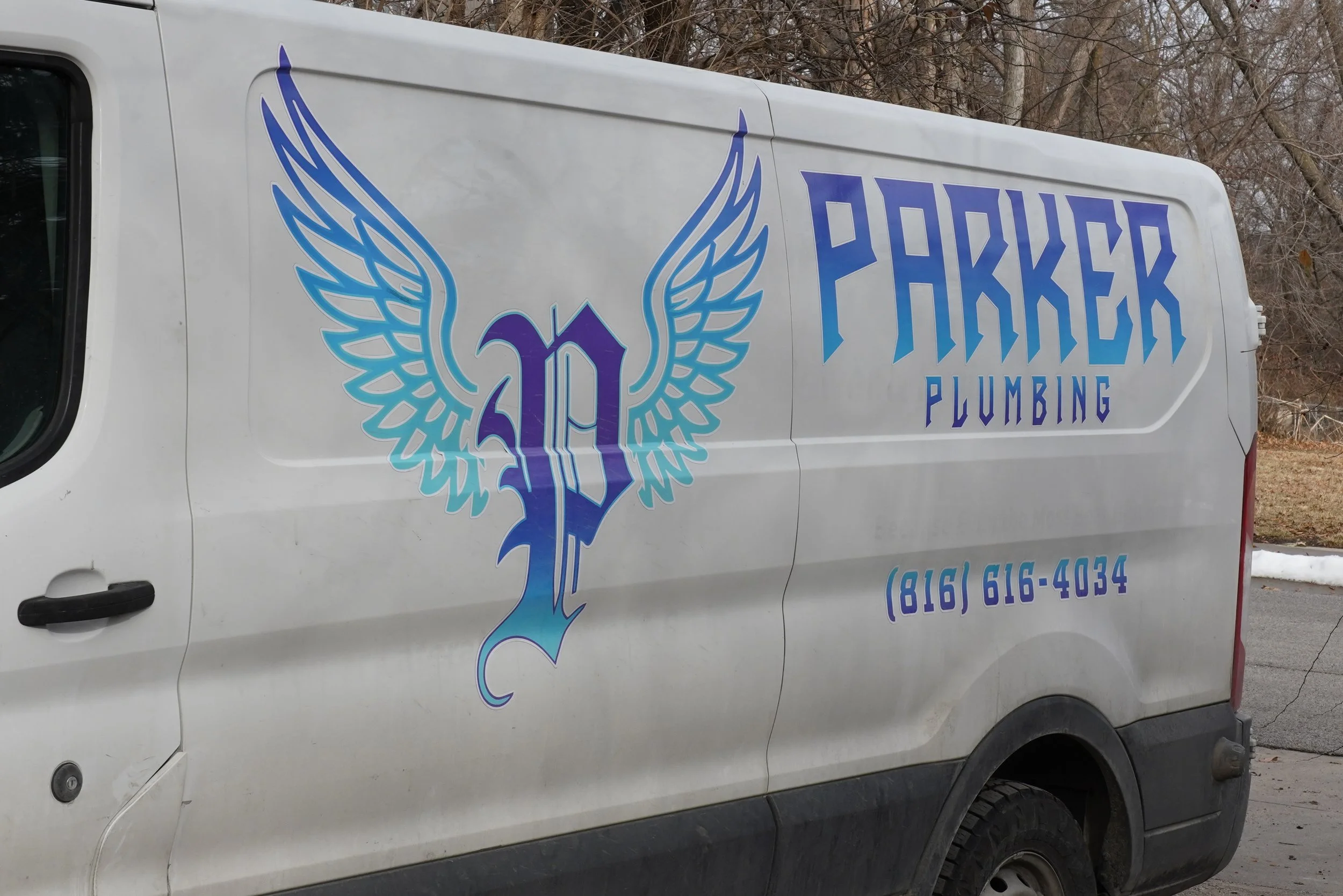 Parker plumbing mobile plumber work van