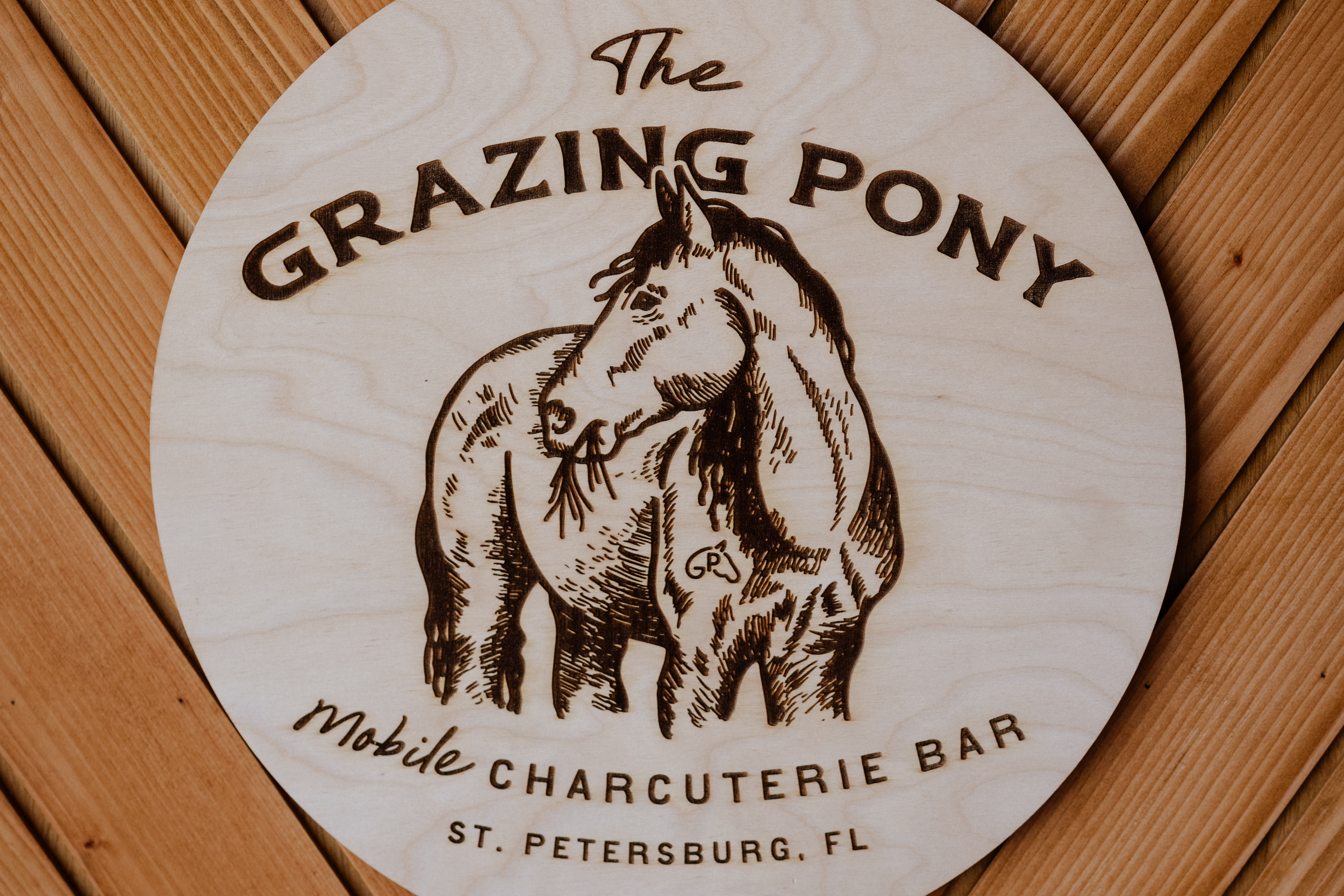 The Grazing Pony