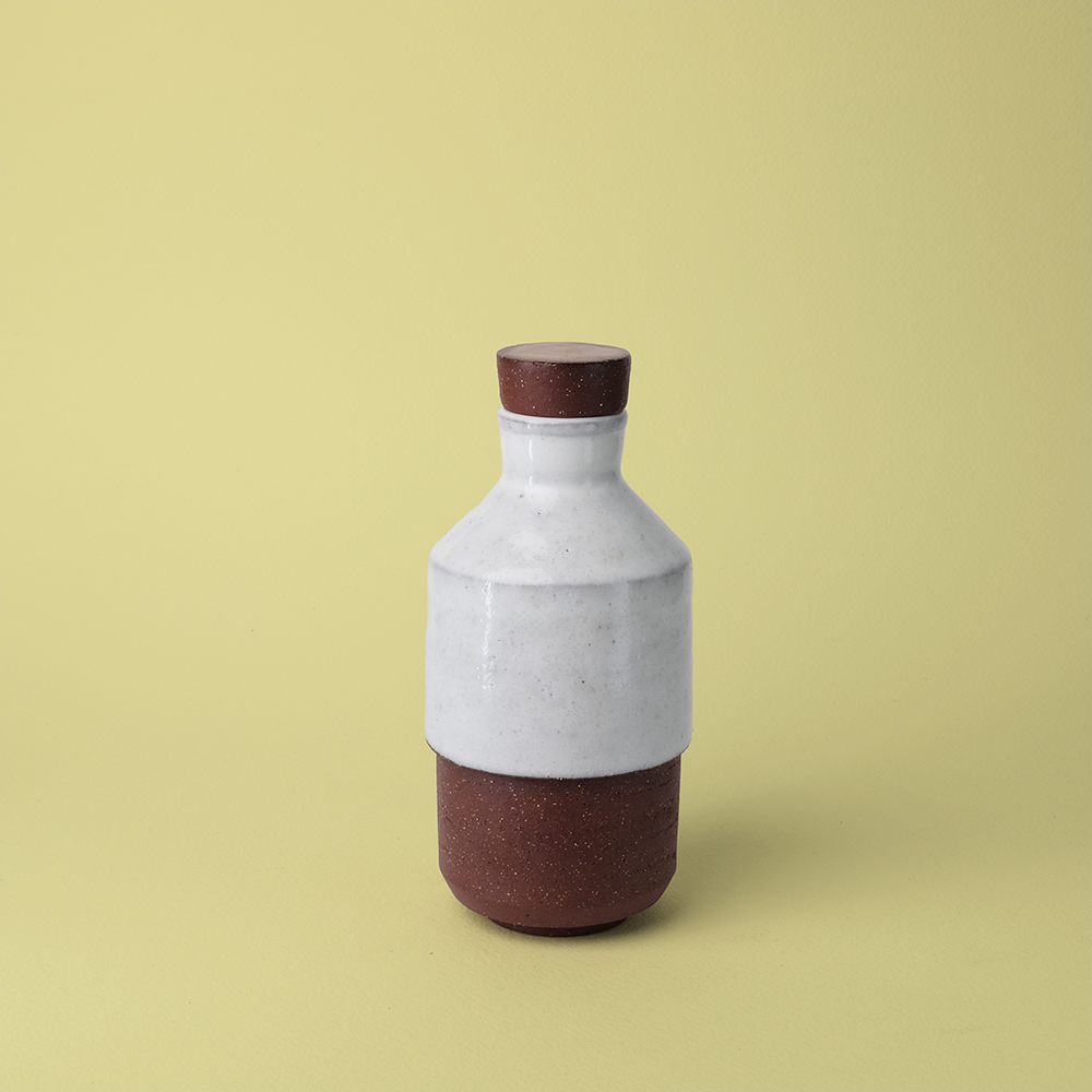 pour bottle + clay cork