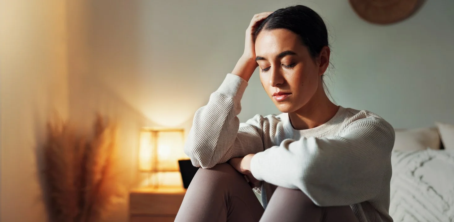 Woman with ADHD who feels overwhelmed and exhausted. Needs executive function coaching