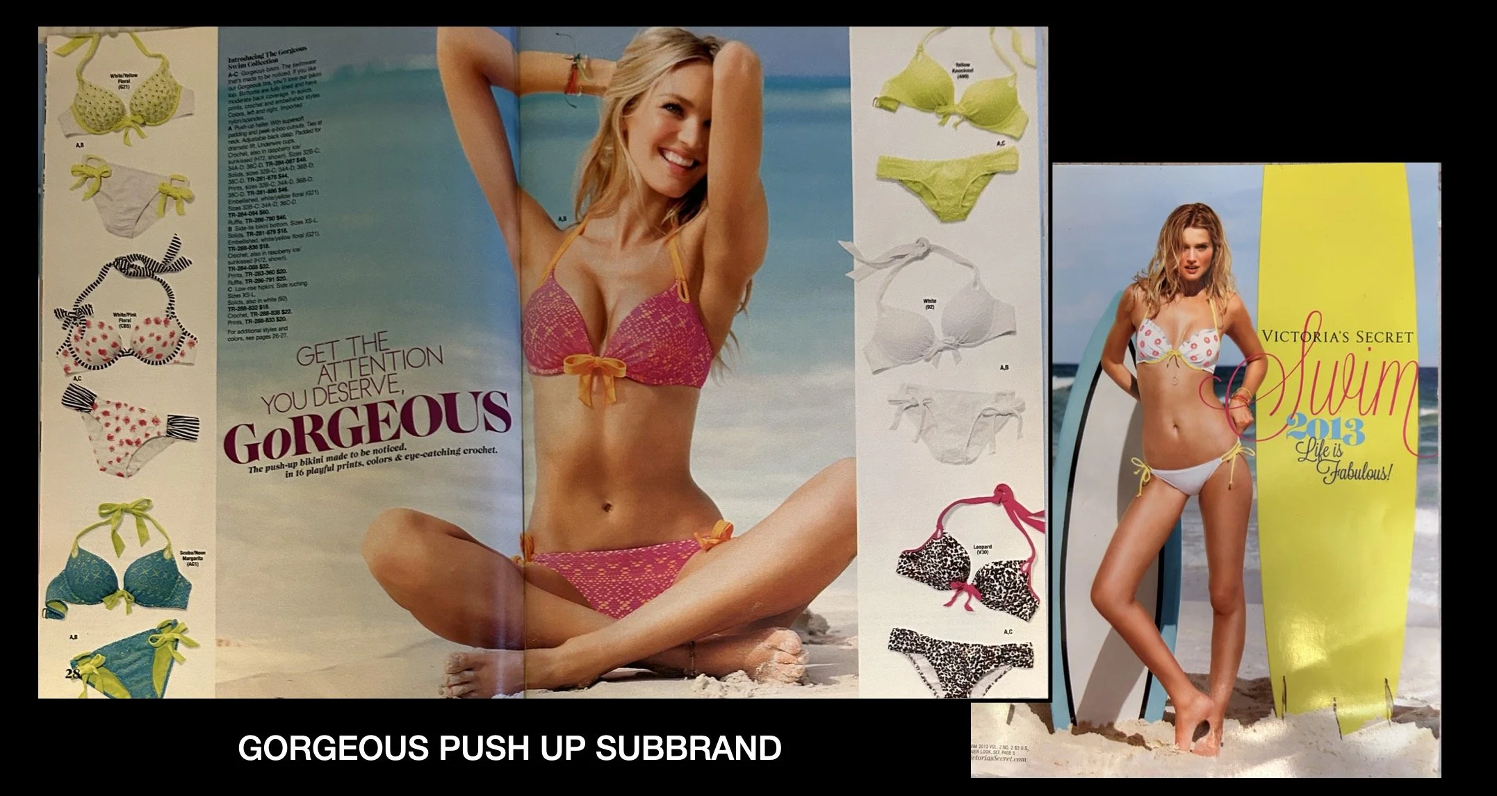 GORGEOUS PUSH UP SWIM SUBBRAND