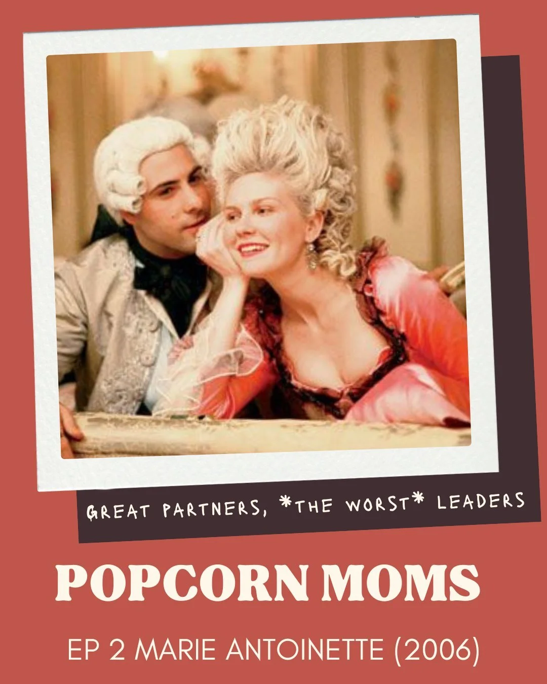 #RelationshipGoals but also off with their heads.

#movies #moms #film #podcast #MarieAntoinette #2000sdrama #SofiaCoppola #KirstenDunst

popcornmoms.com / link in bio