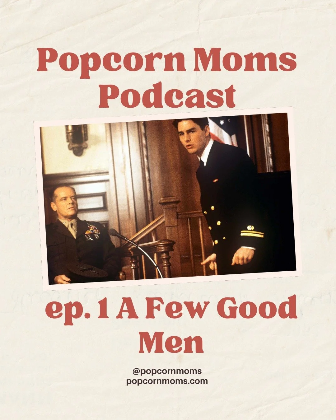 The final showdown of this movie had so much build up. Listen to Steph and Netta discuss on Popcorn Moms.

#movies #moms #90smovies #film #podcast #RobReiner #AFewGoodMen #TomCruise #DemiMoore #JackNicholson

popcornmoms.com / link in bio