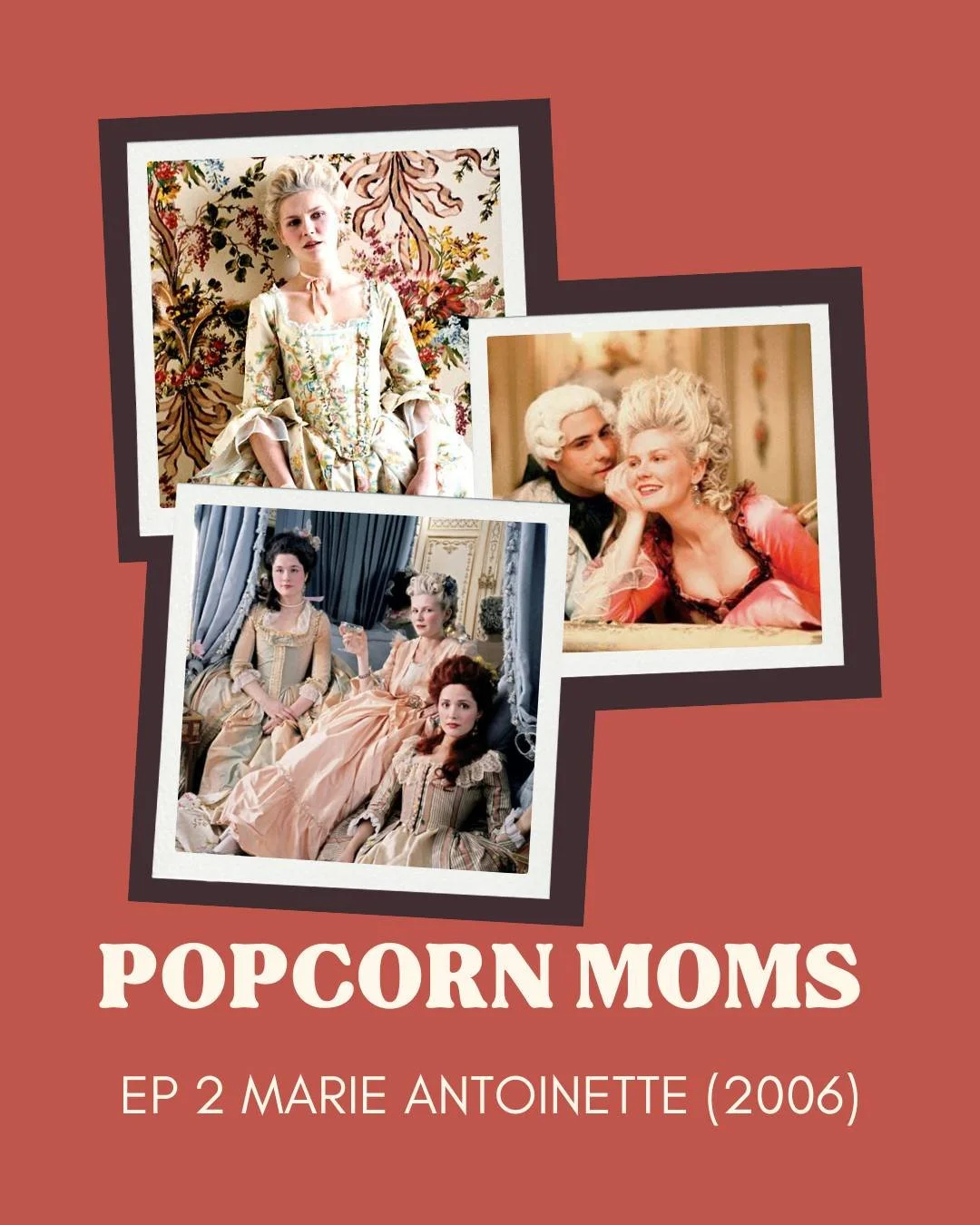 Marie Antoinette episode is out now on the Popcorn Moms podcast. #Millenialmoms relive your youth!

#movies #moms #film #podcast #MarieAntoinette #2000sdrama #SofiaCoppola #KirstenDunst

popcornmoms.com / link in bio