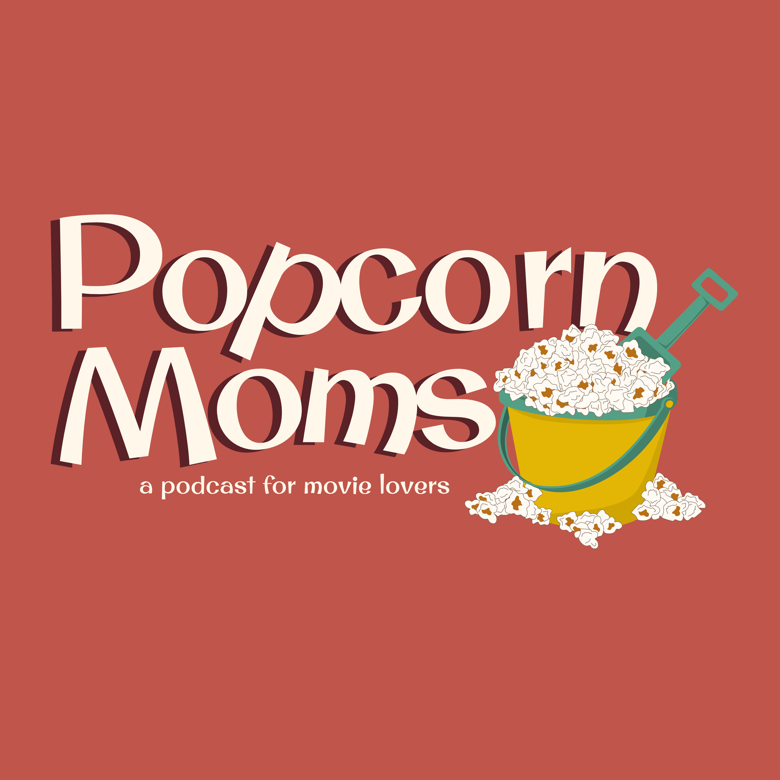 Popcorn Moms Podcast logo