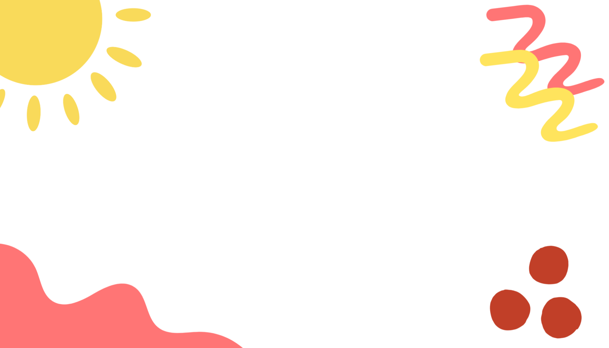 A colorful background with yellow, red, and pink sections, featuring large numbers 1, 2, and 3 in different colors, graphic for RC Speech & Language Pathology