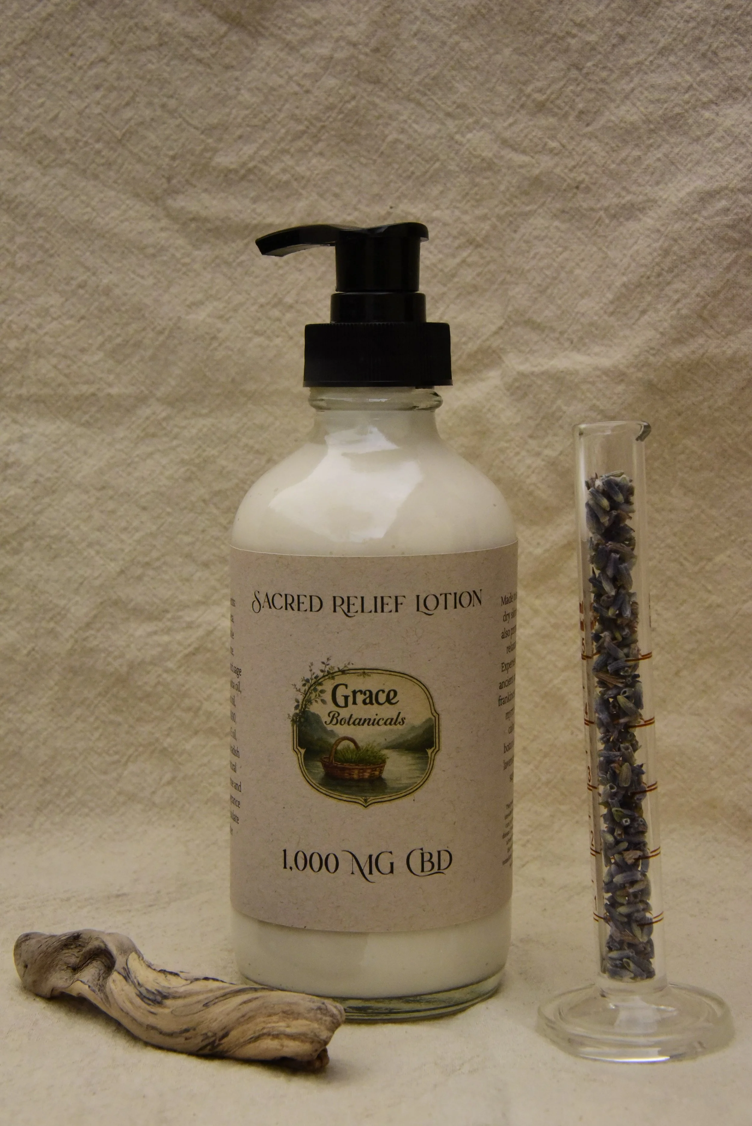Sacred Relief CBD Lotion