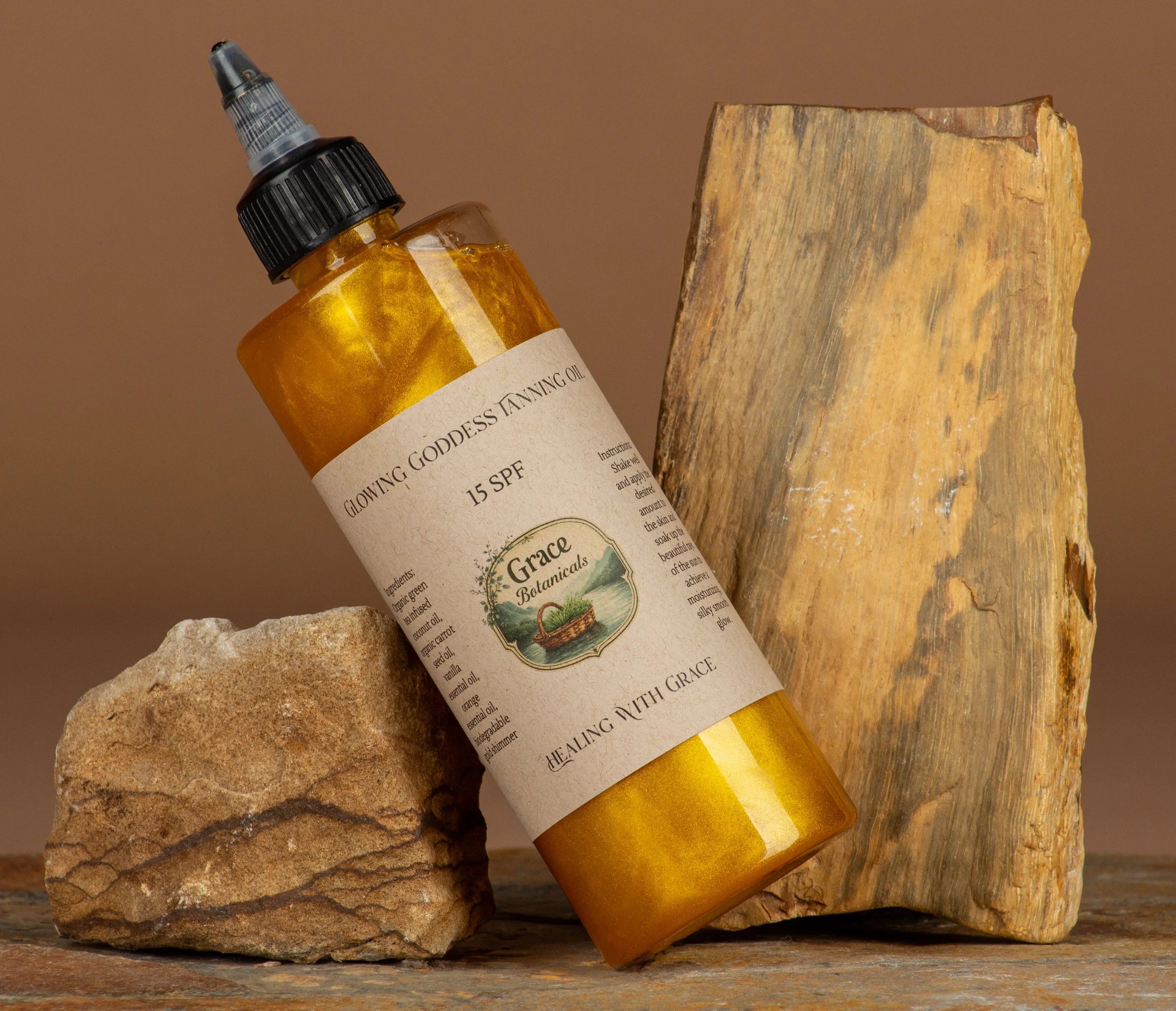 Golden Goddess Tanning Oil 8oz