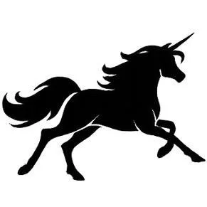 Geometric drawing of an outline square with sections divided by vertical, horizontal, and circle lines.