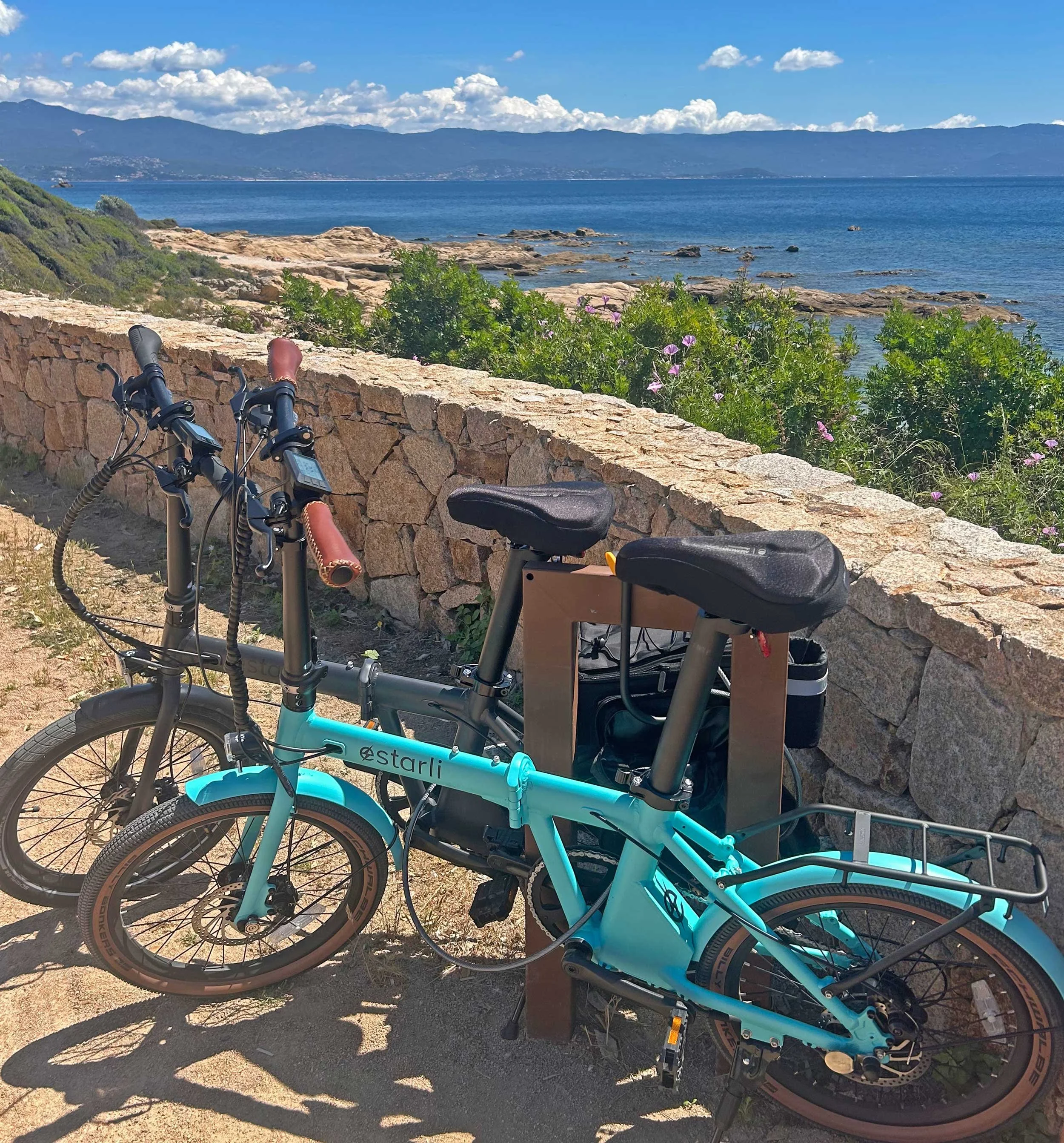 Estarli e20 ebike cycling Corsica