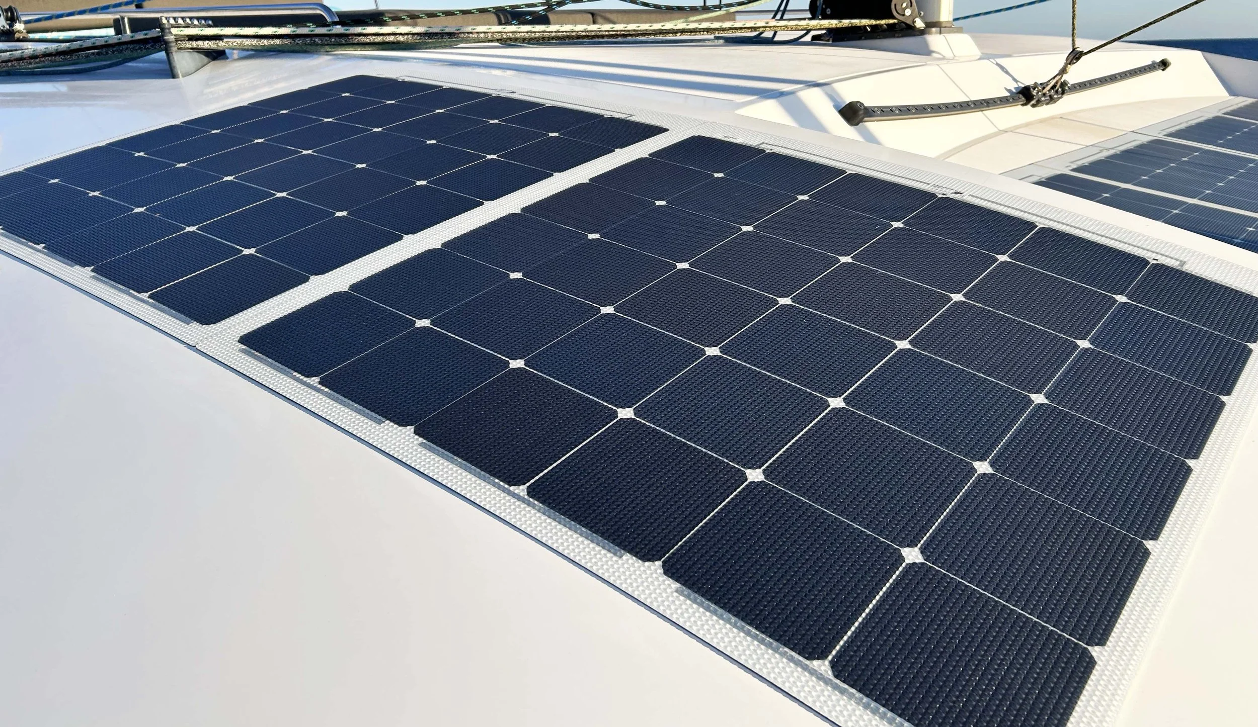 Solbian solar panel trimaran Neel 51